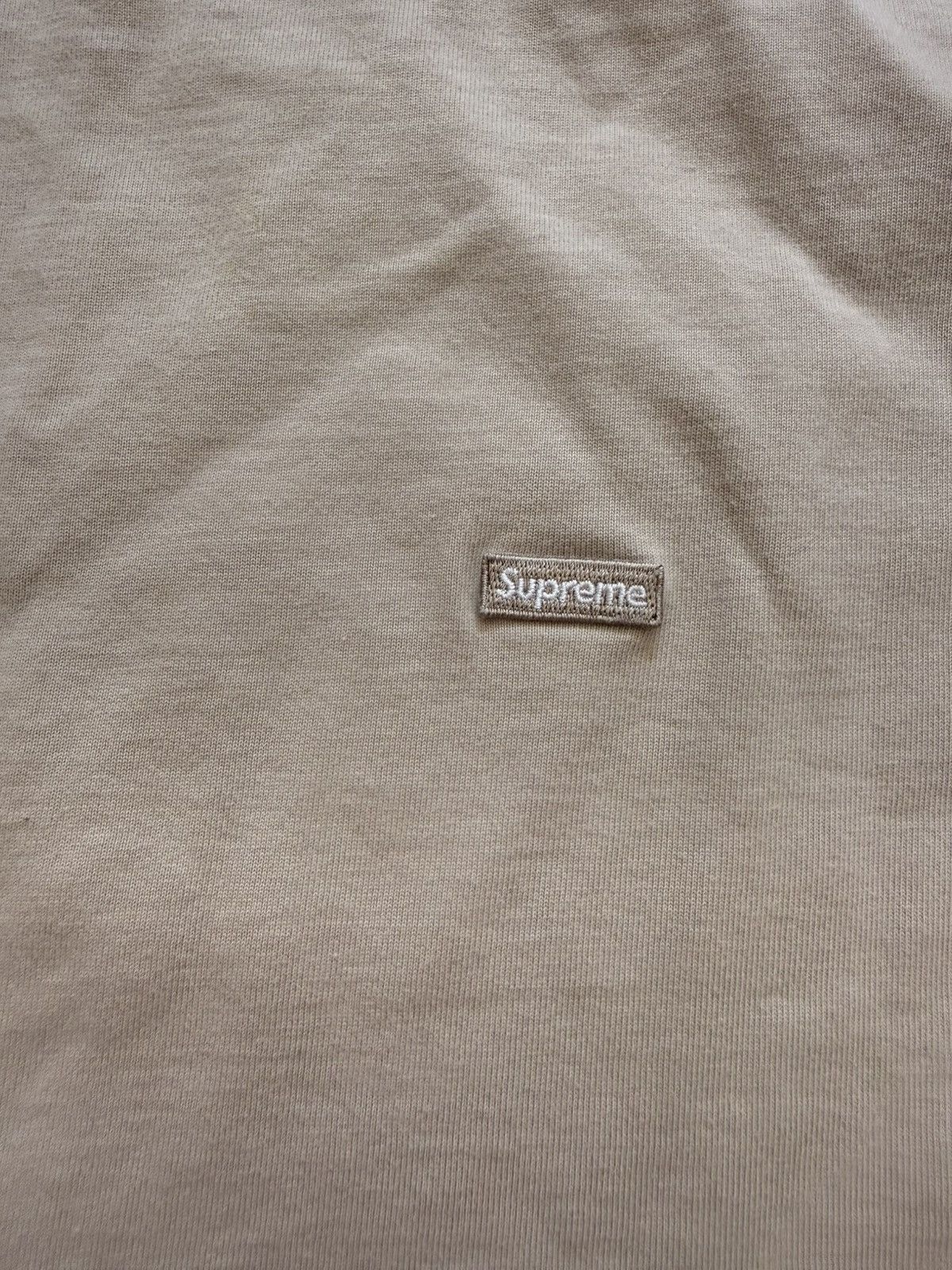 Supreme Supreme Box Logo Tee FW23 Stone Size US M / EU 48-50 / 2 - 2 Thumbnail