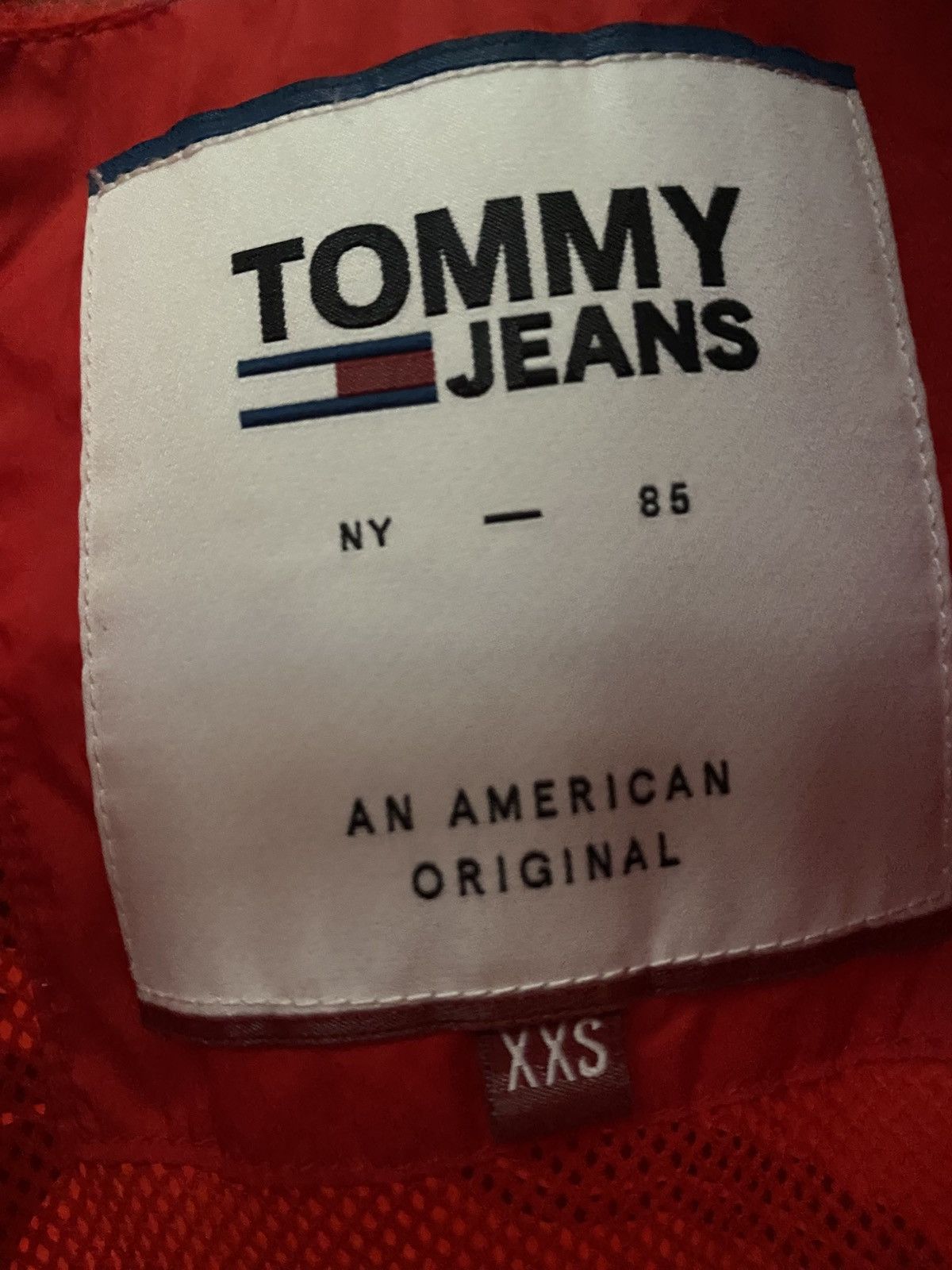 Tommy Hilfiger × Tommy Jeans Red and white Tommy Hilfiger ‘logo bomber jacket’ Size XXS / US 00 / IT 34 - 6 Thumbnail