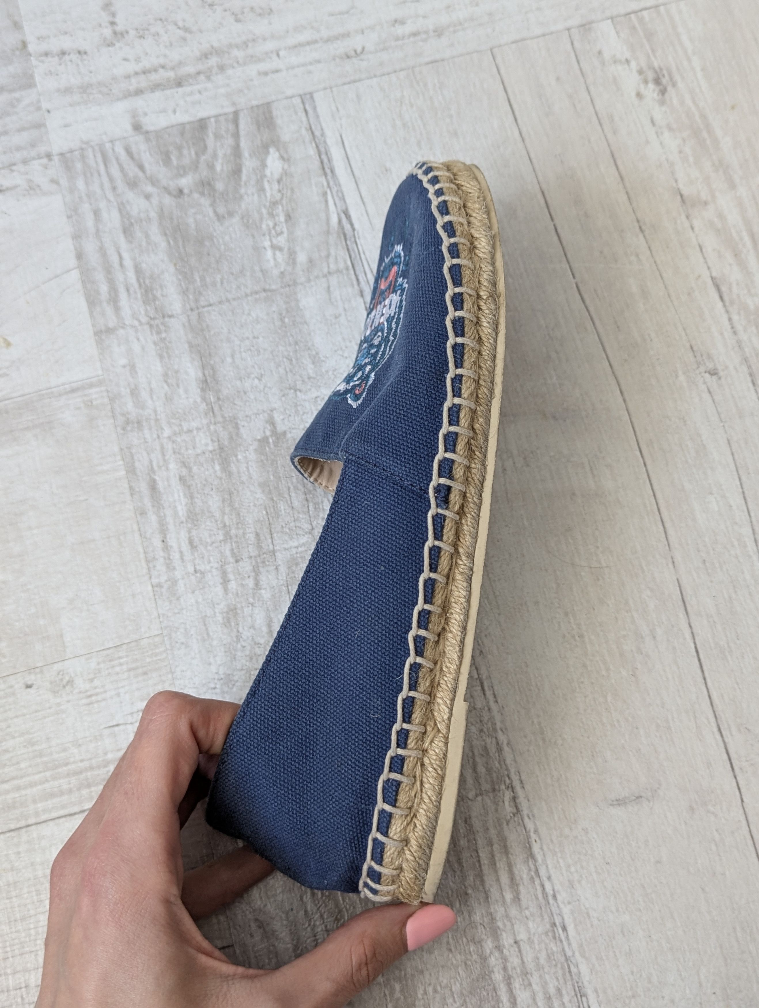 Kenzo Kenzo espadrilles blue tiger embroidery size EU 36 Size US 5 / IT 35 - 6 Thumbnail