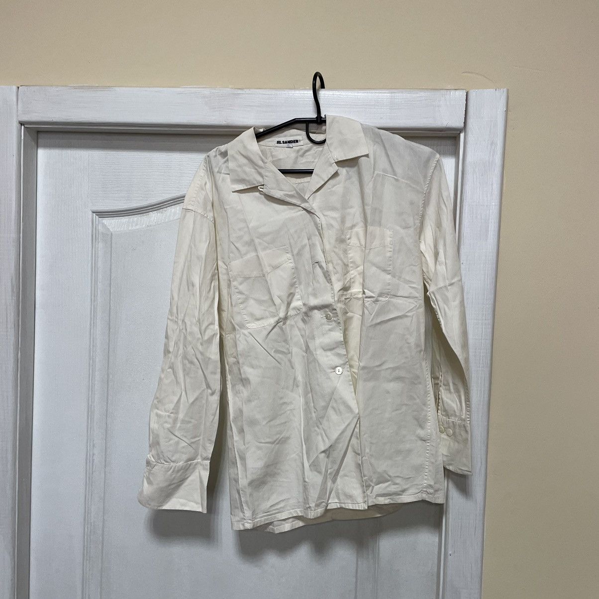 Japanese Brand × Jil Sander × Raf Simons 90s Jil Sander size 38 by Raf Simons Button up Shirt tee Size US M / EU 48-50 / 2 - 1 Thumbnail
