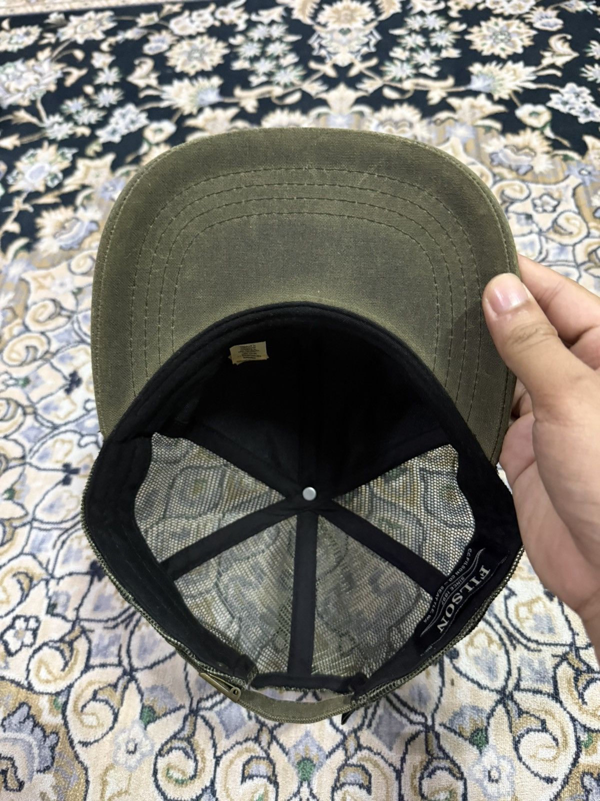 Vintage Rare Filson trucker cap