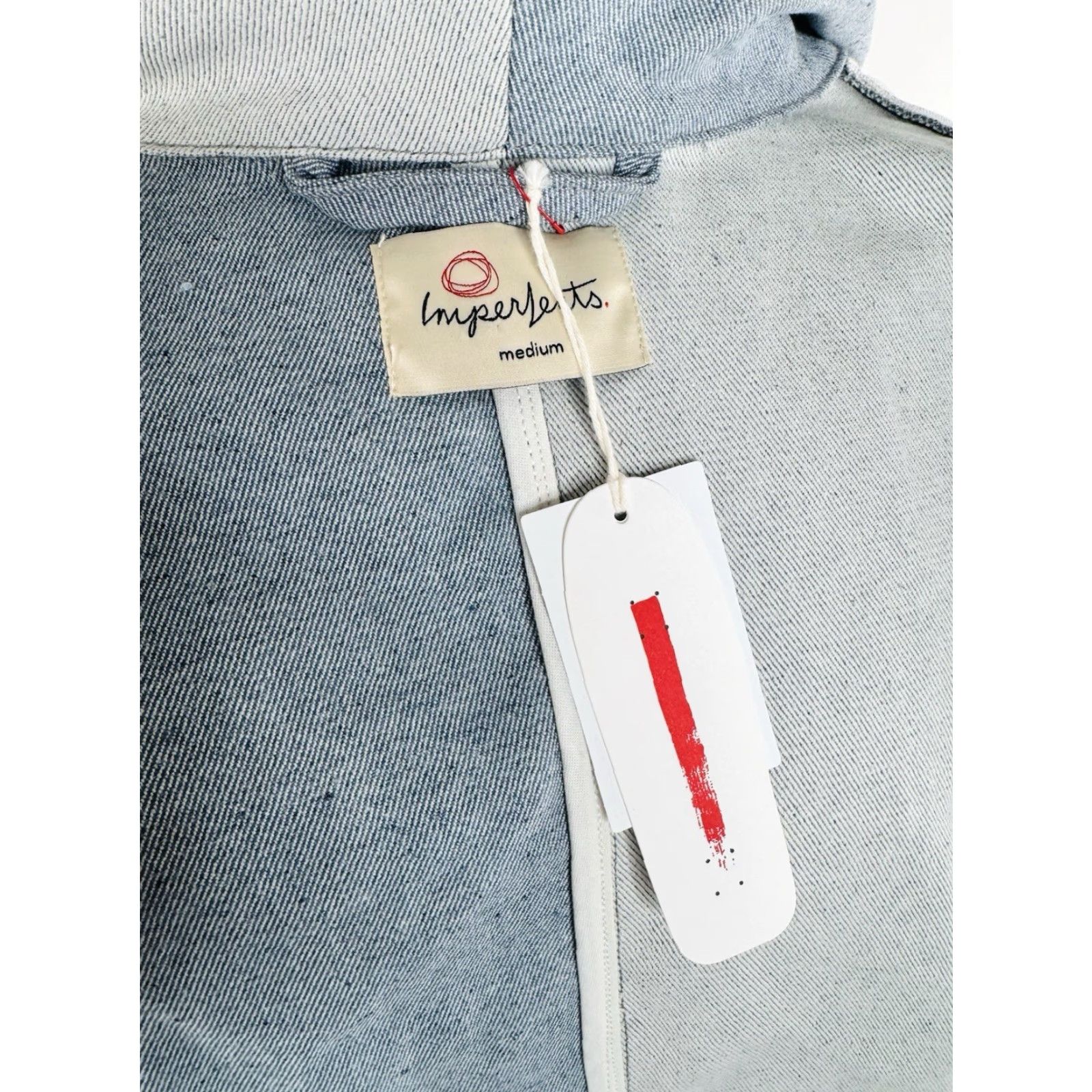 Nordstrom IMPERFECTS Denim Shaw Collar Mens M Jacket Size US M / EU 48-50 / 2 - 7 Thumbnail