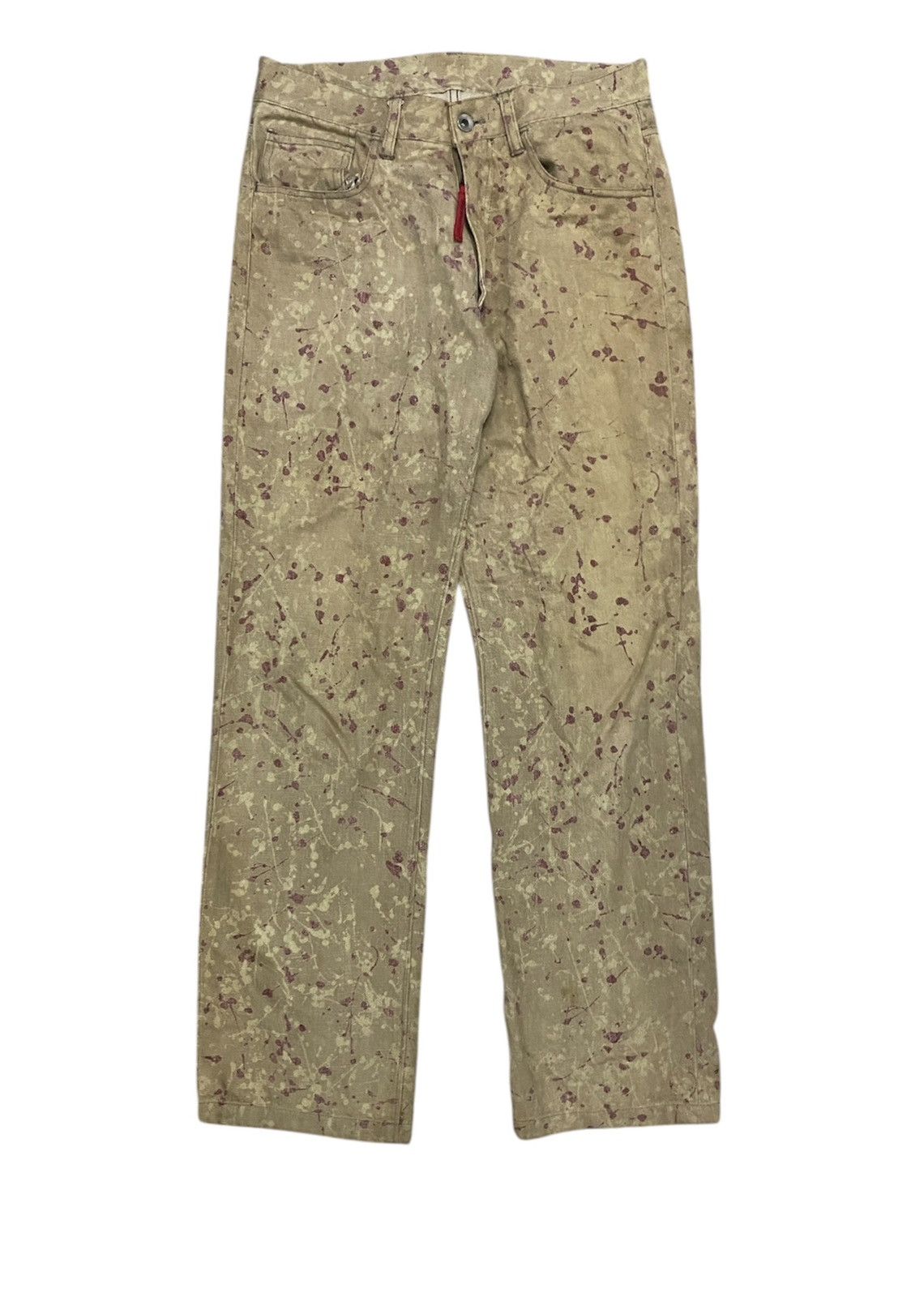 Tornado Mart 🔥2000s 291295 Homme Blood splash pants Size US 30 / EU 46 - 1 Thumbnail