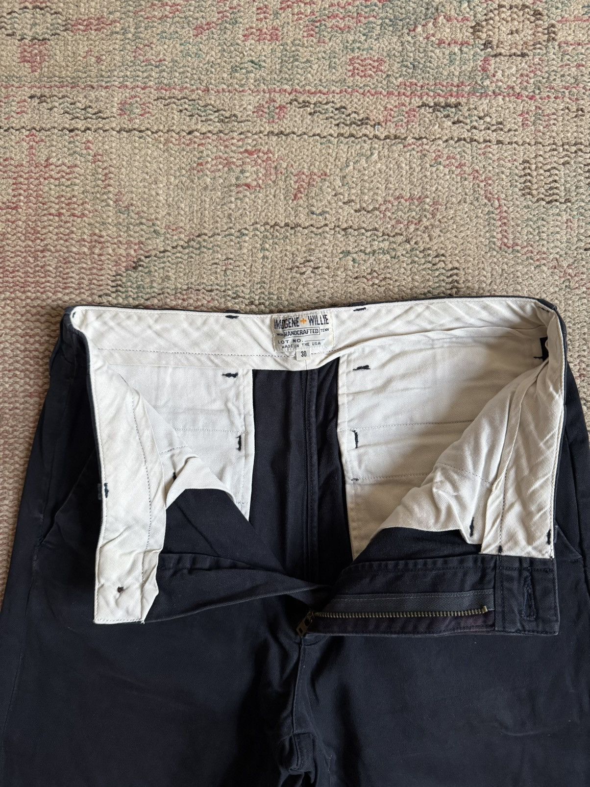 Imogene + Willie Imogene + Willie Chino Pants Navy Size US 30 / EU 46 - 2 Thumbnail