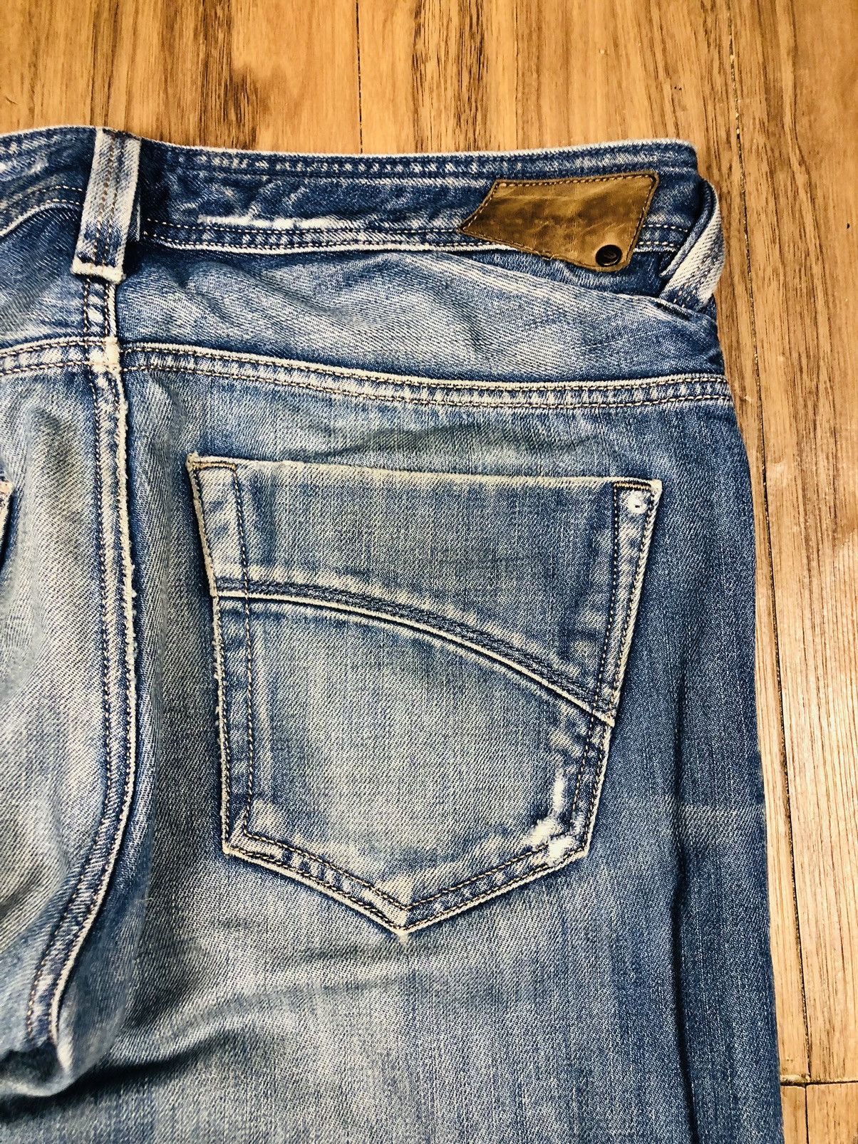 Diesel Diesel Industry Distress Jeans (36) Size US 33 - 24 Thumbnail