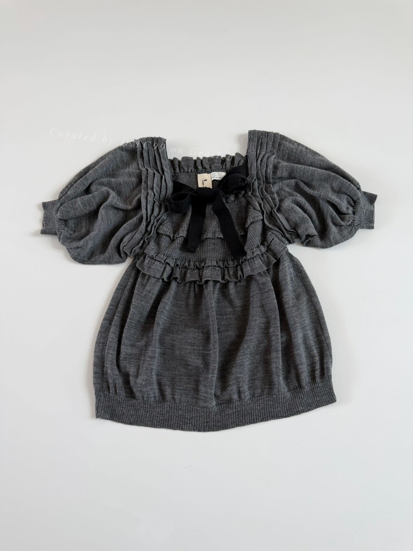 Comme des Garcons Comme des Garçons 2010 TAO Puff Sleeve Knit Size S / US 4 / IT 40 - 1 Thumbnail