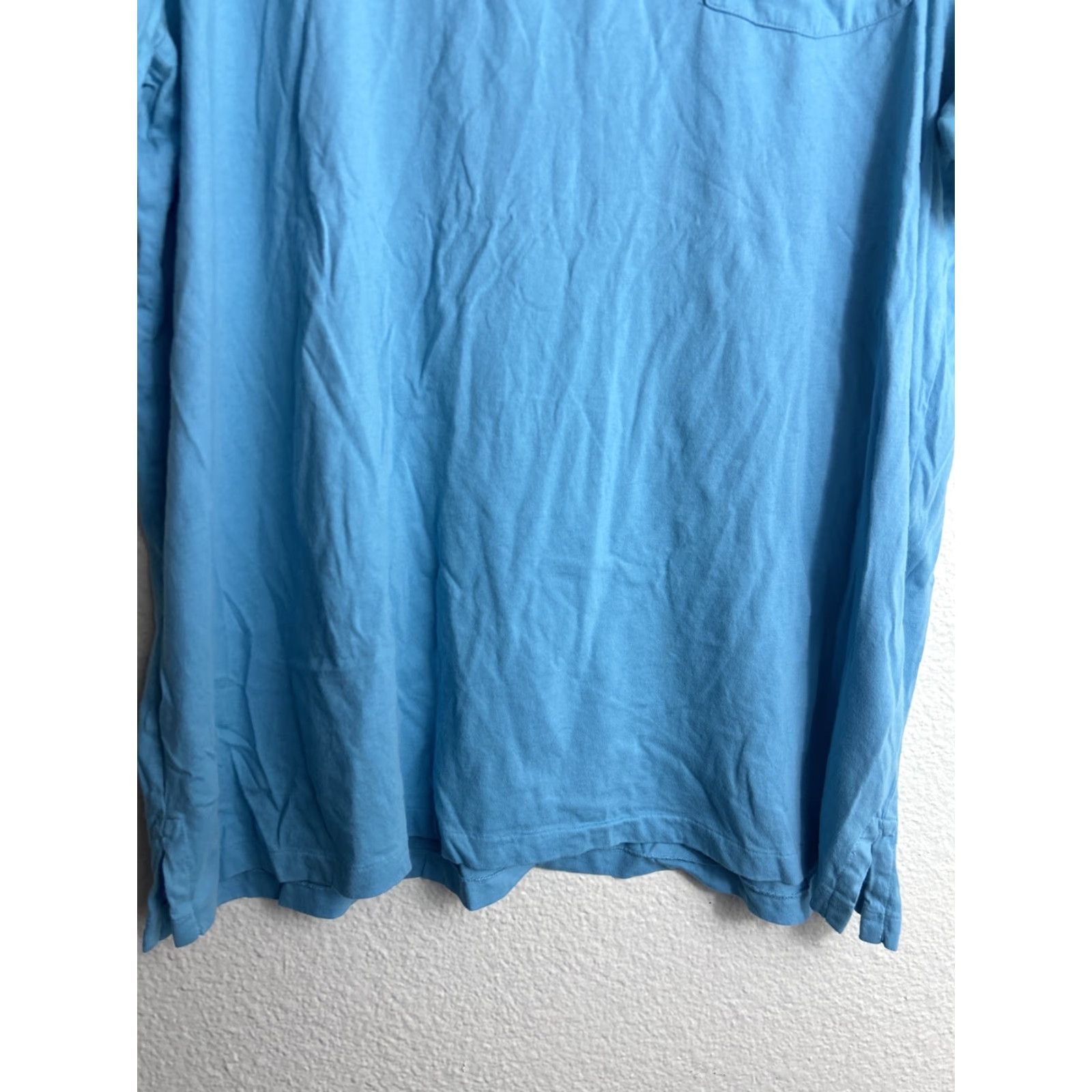 Ralph Lauren Ralph Lauren Polo Shirt Mens XL Classic Fit Short Sleeve Blue Knit Cotton Logo Preppy Designer Golf Walking 27” Chest 33” Length Size US XL / EU 56 / 4 - 7 Thumbnail