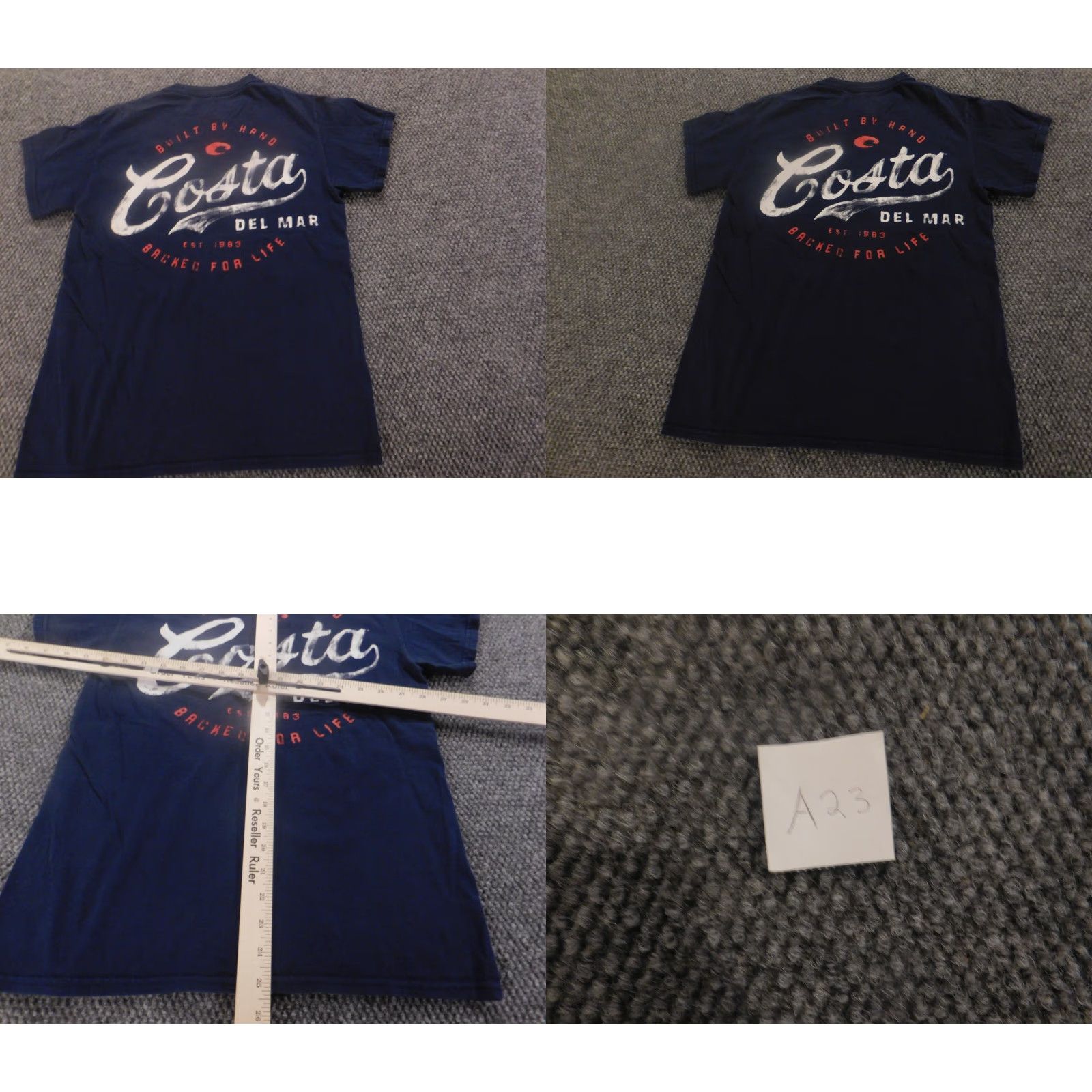 Vintage Costa Shirt mens logo graphic small island vibes Size US S / EU 44-46 / 1 - 8 Thumbnail