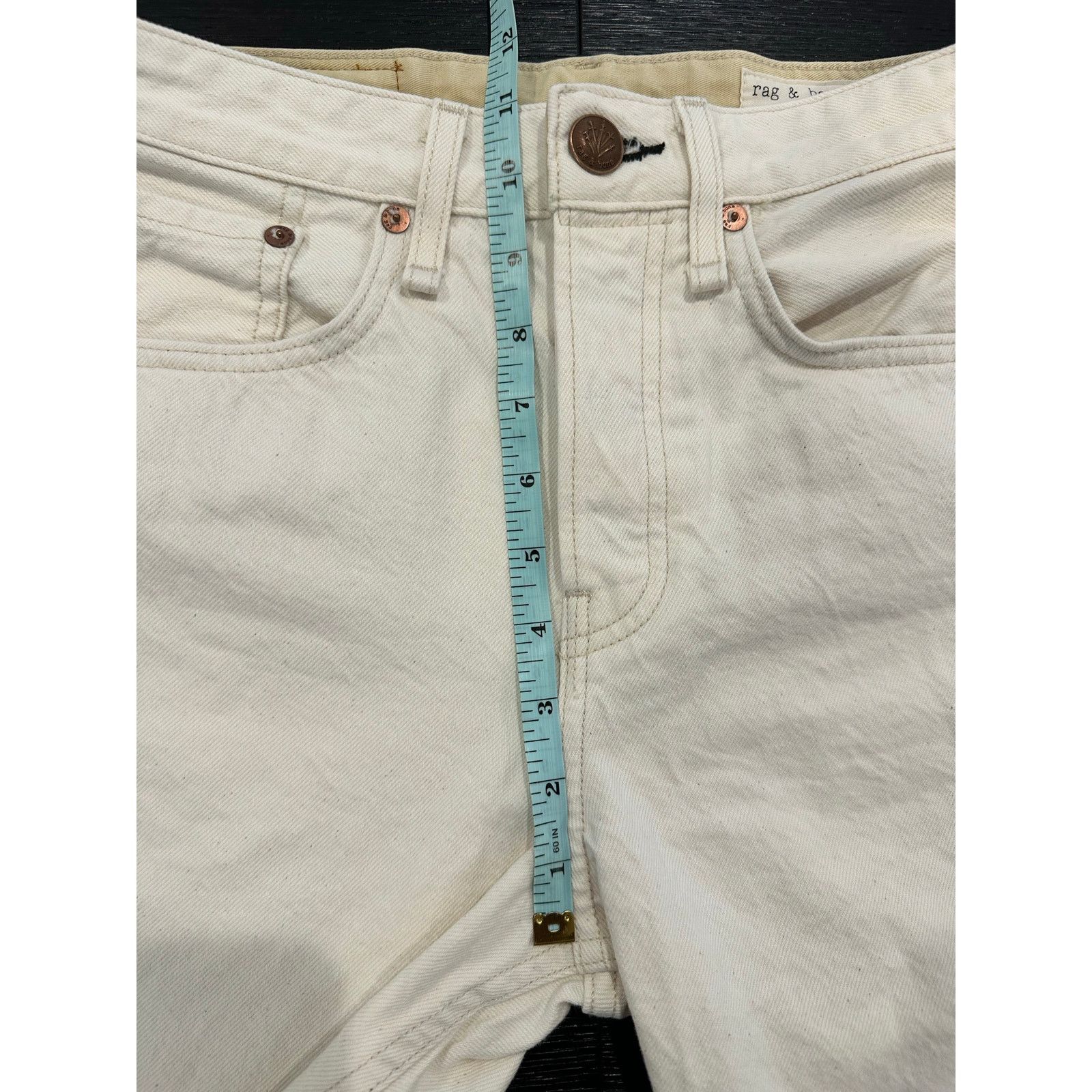 Rag & Bone Rag & Bone Maya High Rise Walking Short Bone White size 25 Size 25" / US 0 / IT 36 - 8 Thumbnail