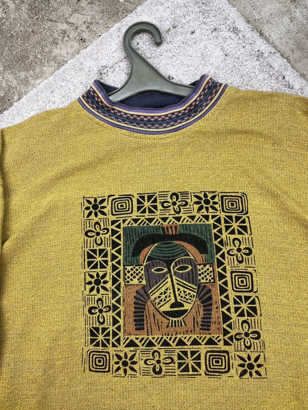 Vintage 1980s HAWAIIAN ARCHIVE VINTAGE RARE SWEATSHIRT - LOT 1656 Size US XL / EU 56 / 4 - 3 Thumbnail