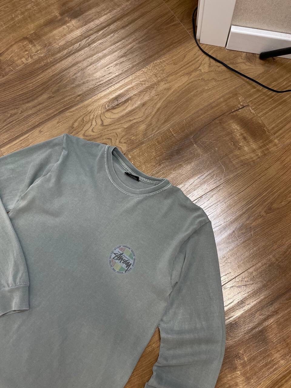 Hypebeast × Stussy Vintage Stussy Y2K Big Logo Worldwide Longsleeve Tee Shirt Size US S / EU 44-46 / 1 - 5 Thumbnail