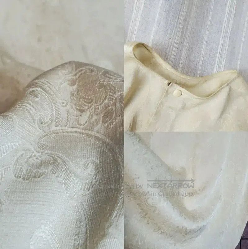 Dior Dior Beige Silk Letter Logo Long Sleeve Shirt . Size M / US 6-8 / IT 42-44 - 5 Thumbnail