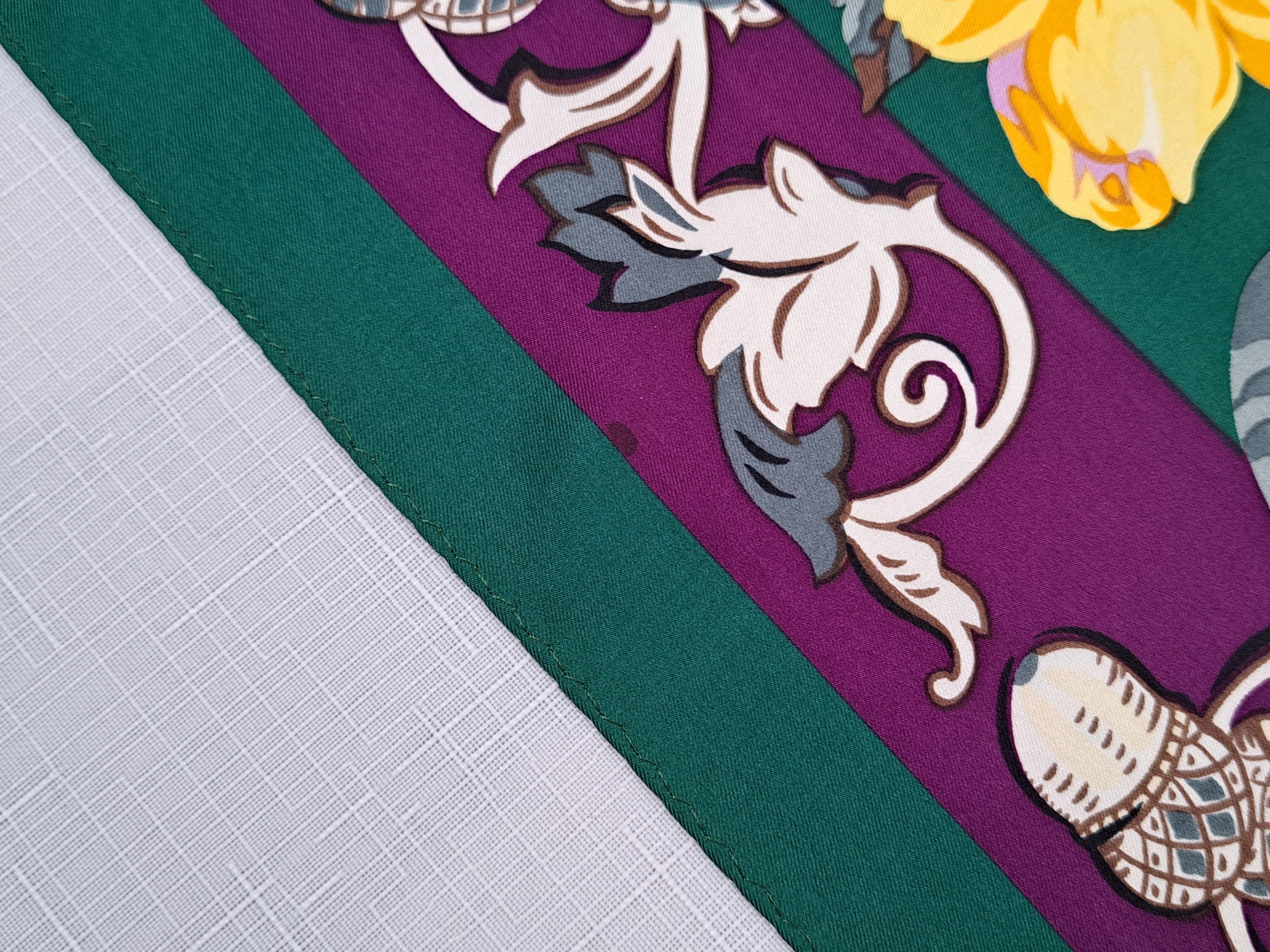 Nina Ricci × Vintage Vintage Nina Ricci silk flower scarf. Size ONE SIZE - 11 Thumbnail