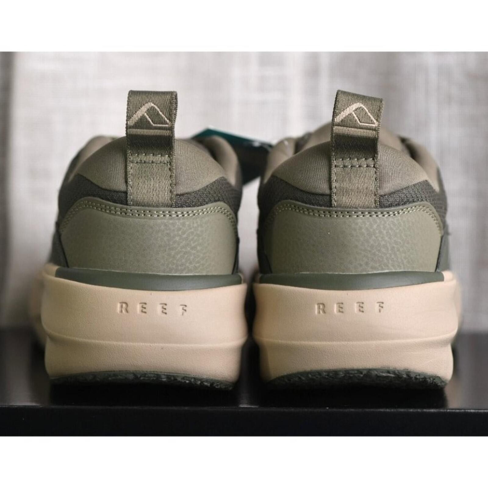 REEF REEF Men's Fanning Lightweight | Bottle Opener | Olive/Tan Size US 8 / EU 41 - 7 Thumbnail