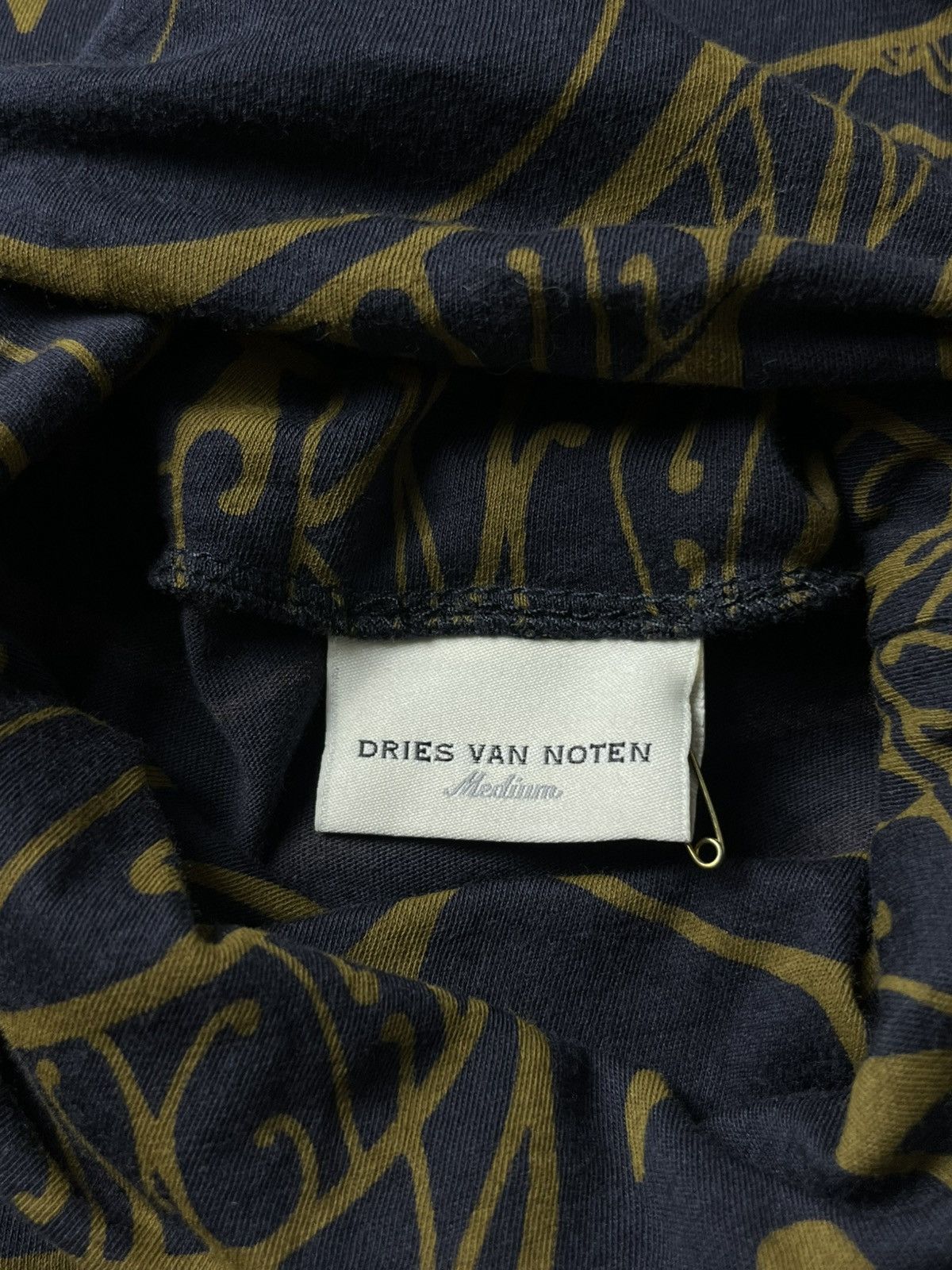 Dries Van Noten Dries van noten - AW16/17 psychedelic turtleneck Size US M / EU 48-50 / 2 - 11 Thumbnail