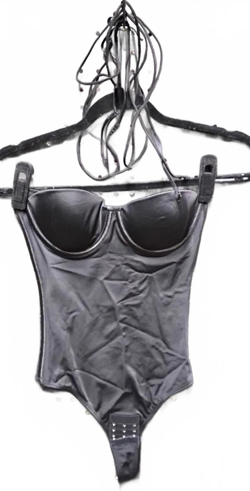 Unknown London Sexy Black Bodysuit Medium Size ONE SIZE - 1 Preview