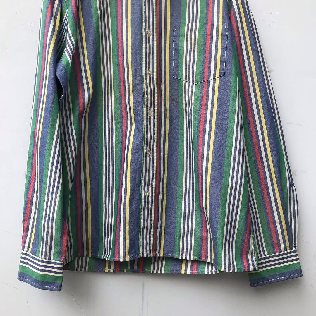 Brutus × Other UK Vintage Brutus Trimfit London the Candy Stripe Oxford Colar Size US XL / EU 56 / 4 - 15 Thumbnail