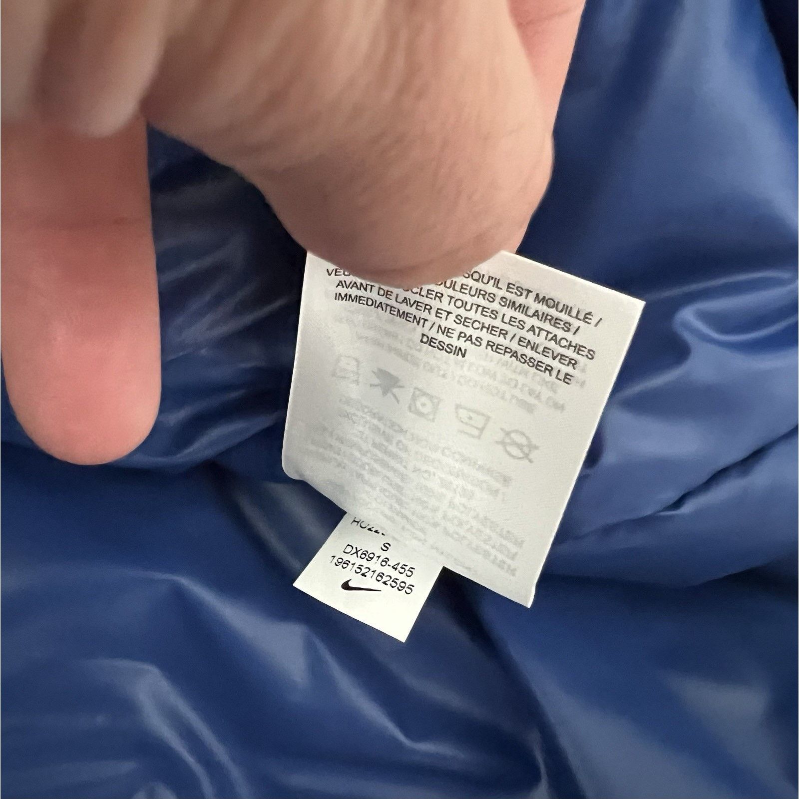 Nike Nike x AMBUSH Football Jacket Deep Royal Blue Size US S / EU 44-46 / 1 - 12 Thumbnail