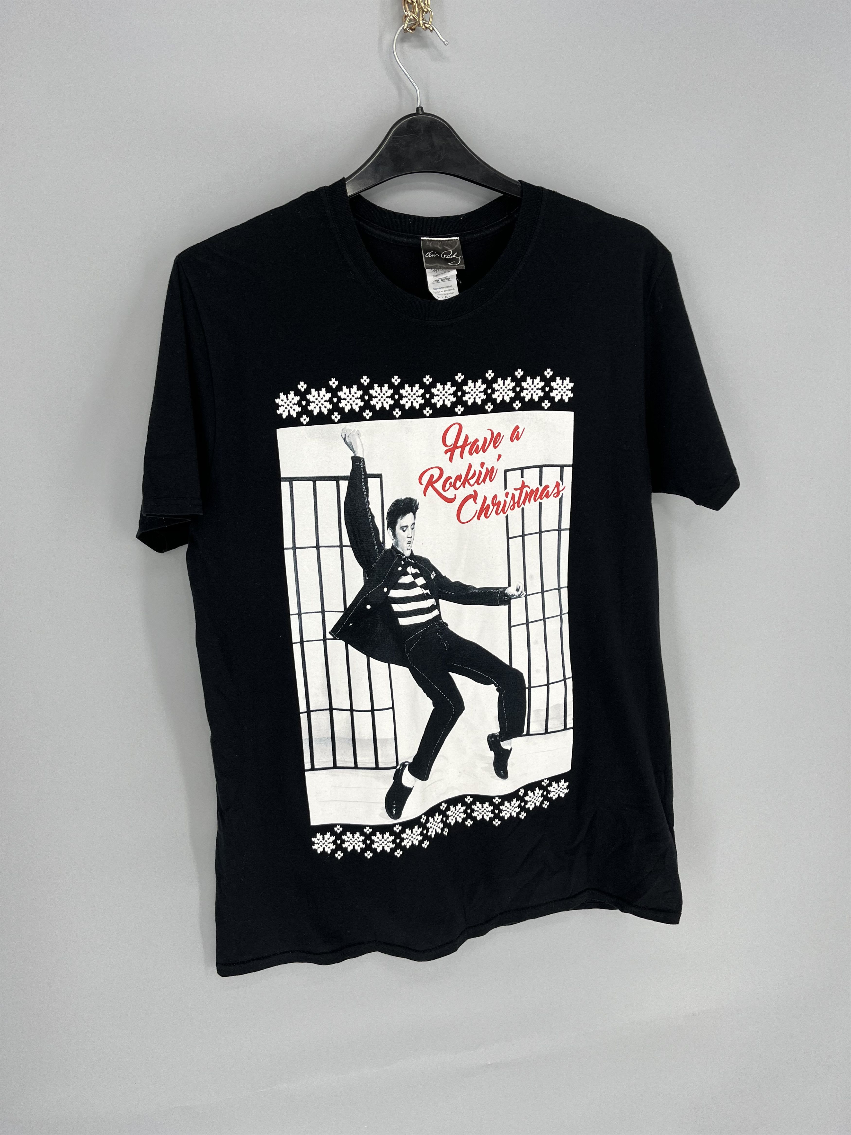 Band Tees Vintage Y2k Elvis Presley Tee Streetwear Fashion TOUR BAND Size US L / EU 52-54 / 3 - 2 Thumbnail