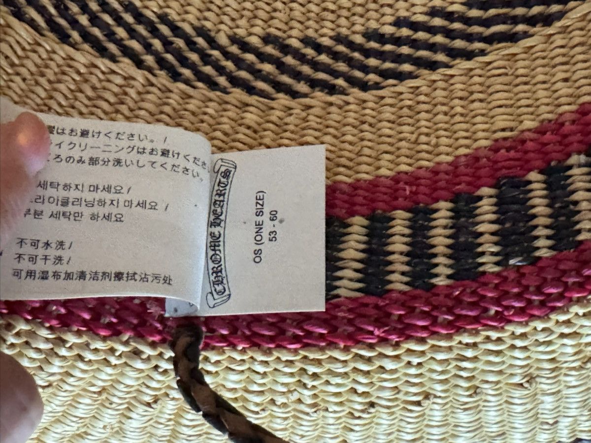 Chrome Hearts CHROME HEARTS 1 of 1 Straw Sun Hat Size ONE SIZE - 3 Thumbnail