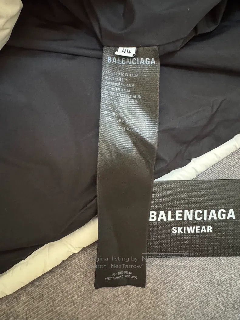 Balenciaga Balenciaga Down Jacket Cotton Jacket Size US S / EU 44-46 / 1 - 3 Thumbnail