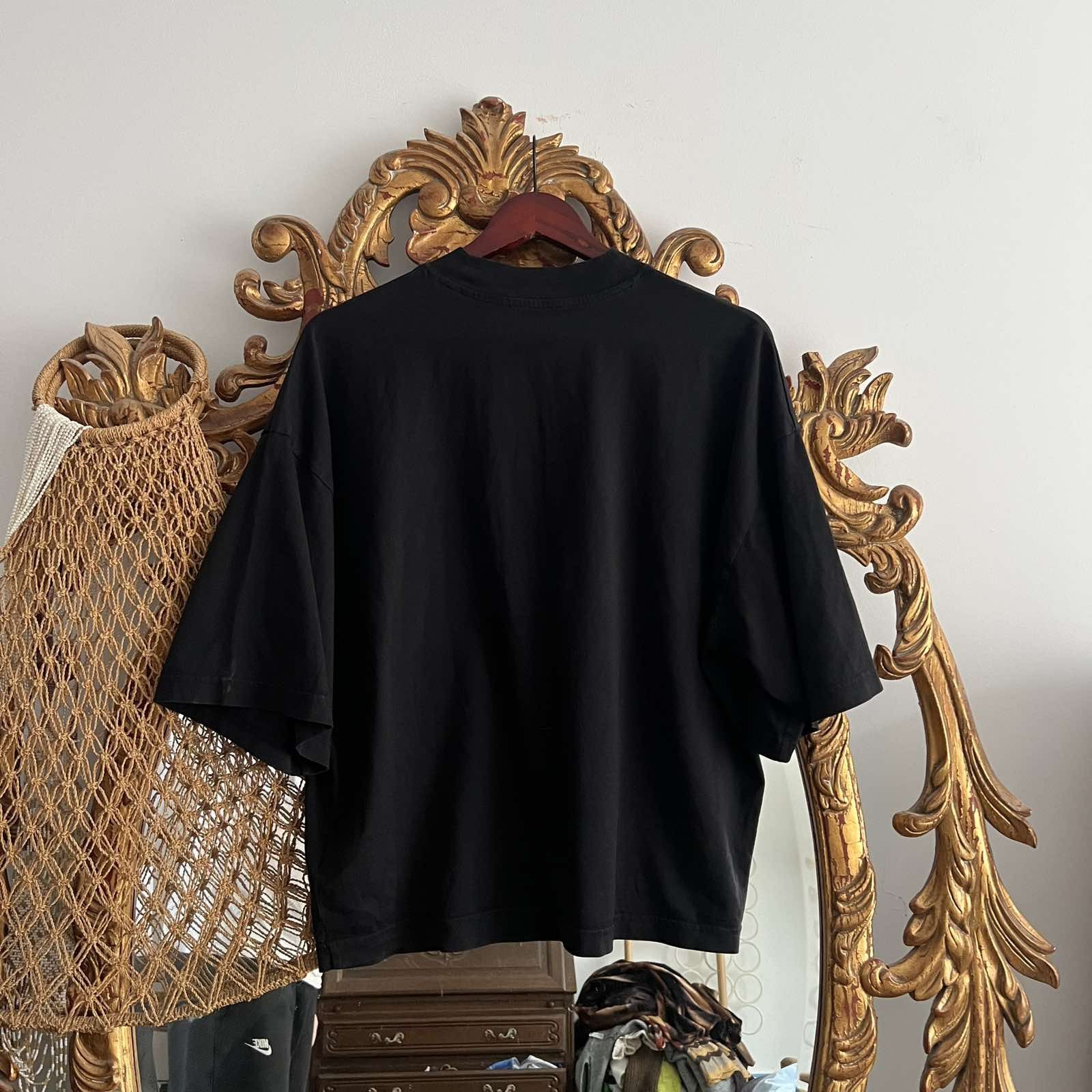 Cos COS WMN BLACK TEE SZ M Size M / US 6-8 / IT 42-44 - 2 Thumbnail