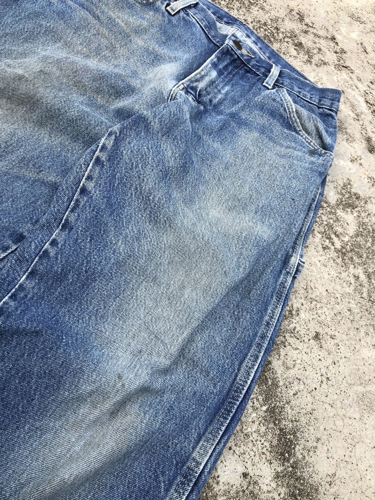 Dickies × Vintage DICKIES CARPENTER DISTRESSED DENIM Size US 30 / EU 46 - 7 Thumbnail