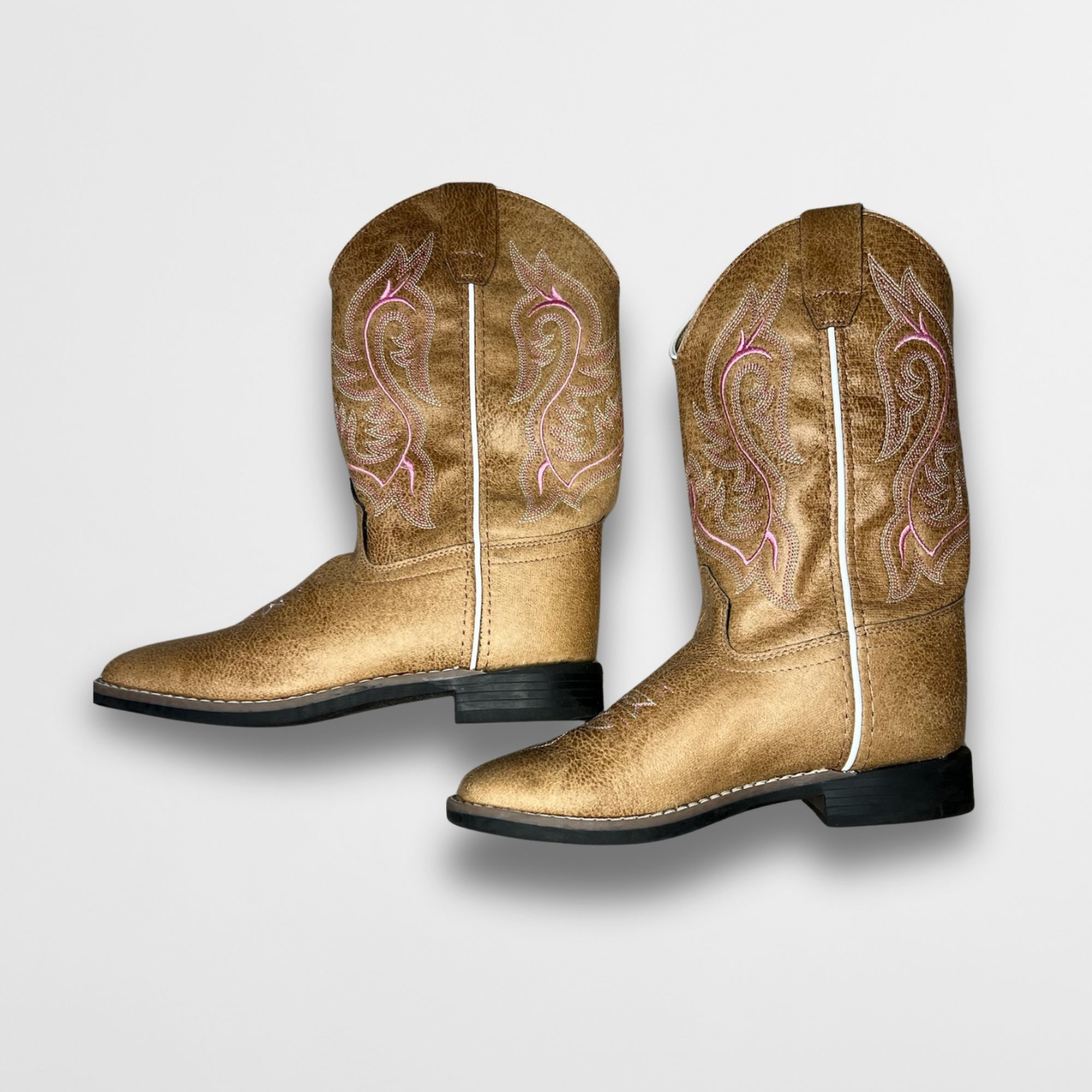 Other Shyanne Madison Faux Leather Western Boots Size 4 Gold With Size US 4 / IT 34 - 2 Thumbnail