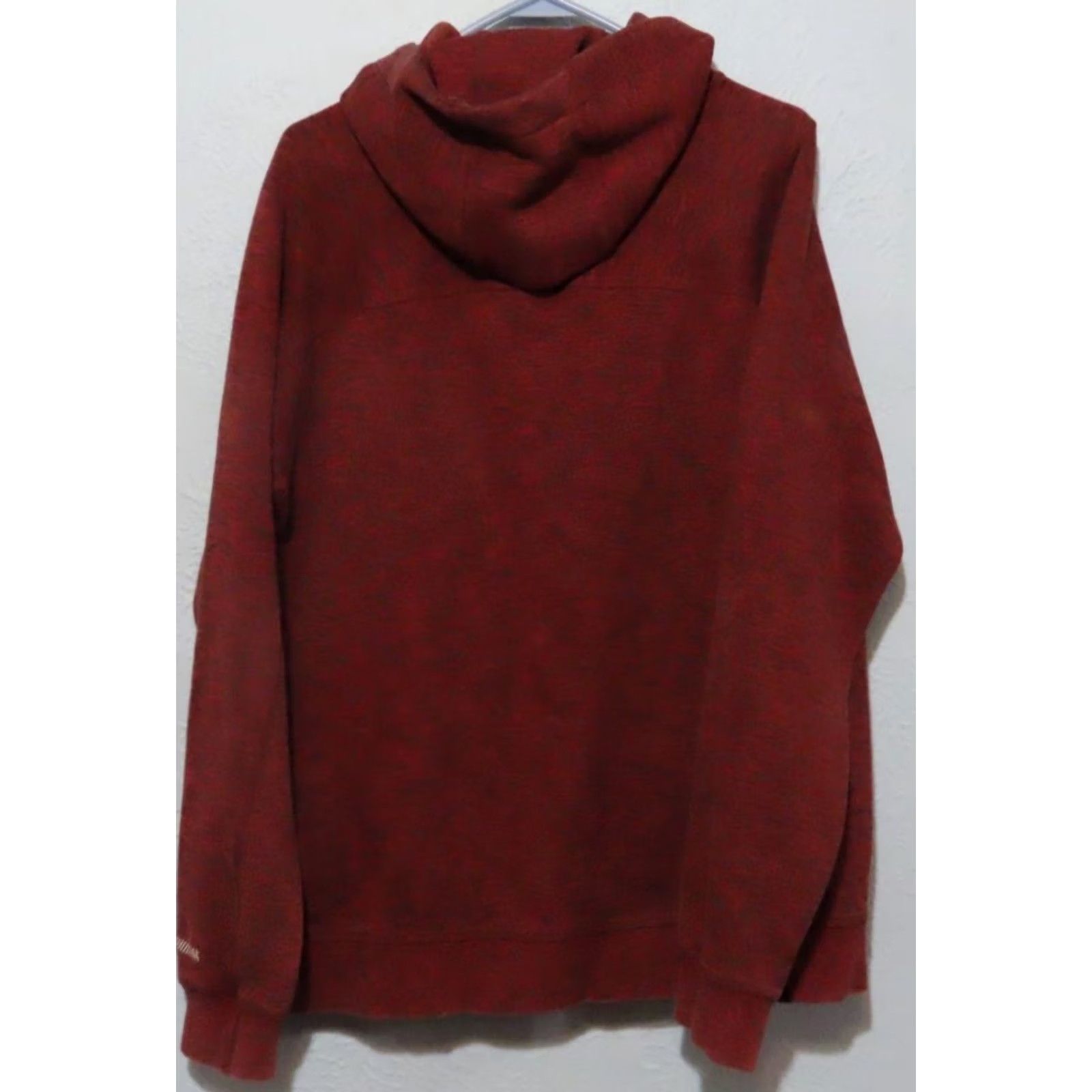 American Eagle Outfitters American Eagle Activeflex Pullover Hoodie Men's L Burgundy Red Zippered Pockets Mock Neck Long Sleeve Modern Activewear Shirt Size US L / EU 52-54 / 3 - 7 Thumbnail
