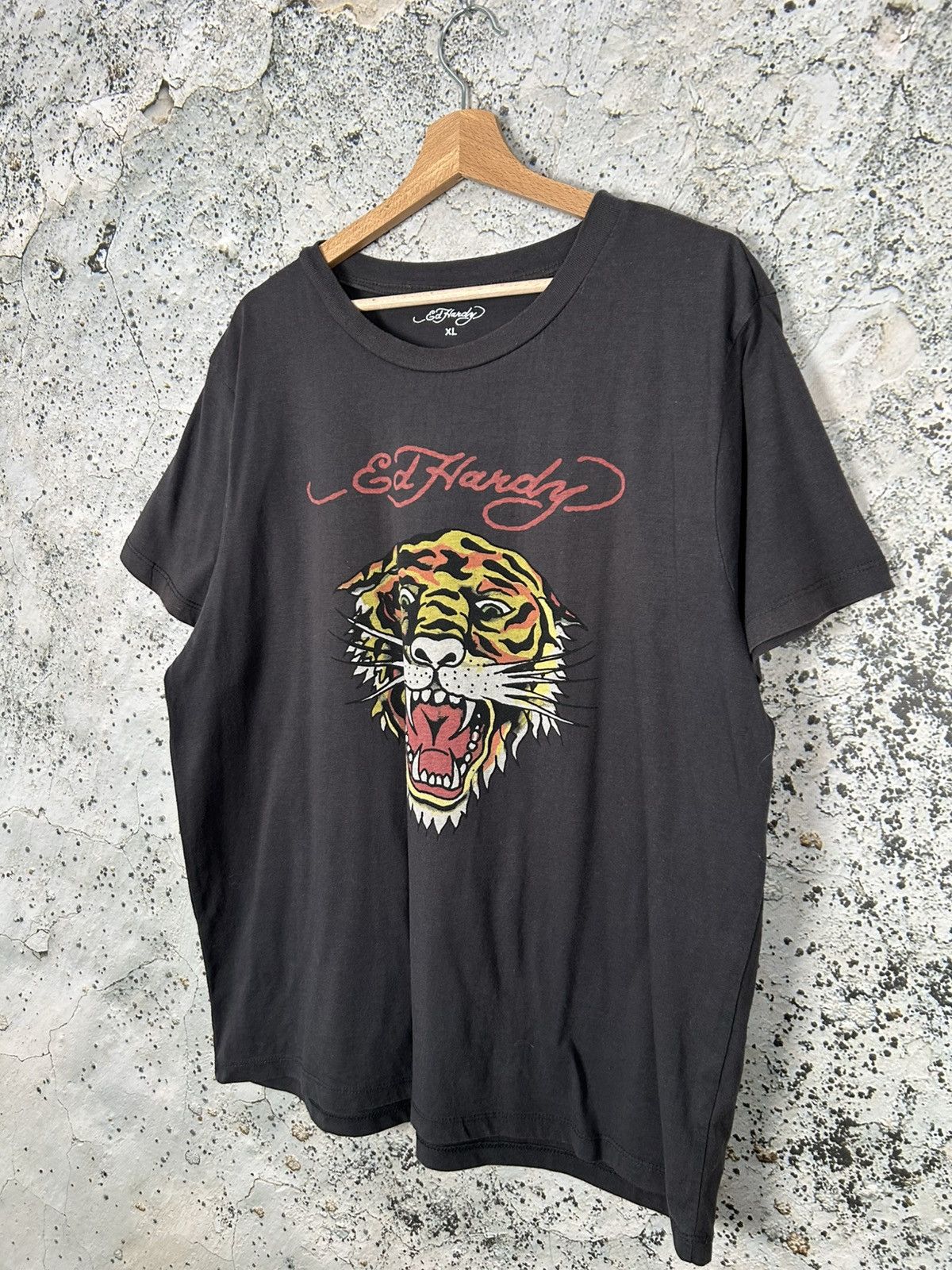 Ed Hardy Vintage Ed Hardy Tattoo Avant Gardr Graphic Tee Punk y2k Size US XL / EU 56 / 4 - 2 Thumbnail