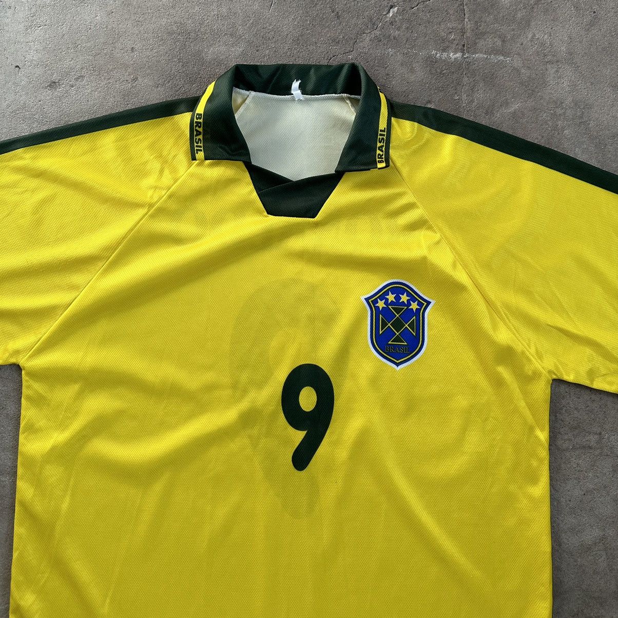 Other Brazil 9 Ronaldo Jersey Home 2002 World Cup L Size US L / EU 52-54 / 3 - 5 Thumbnail