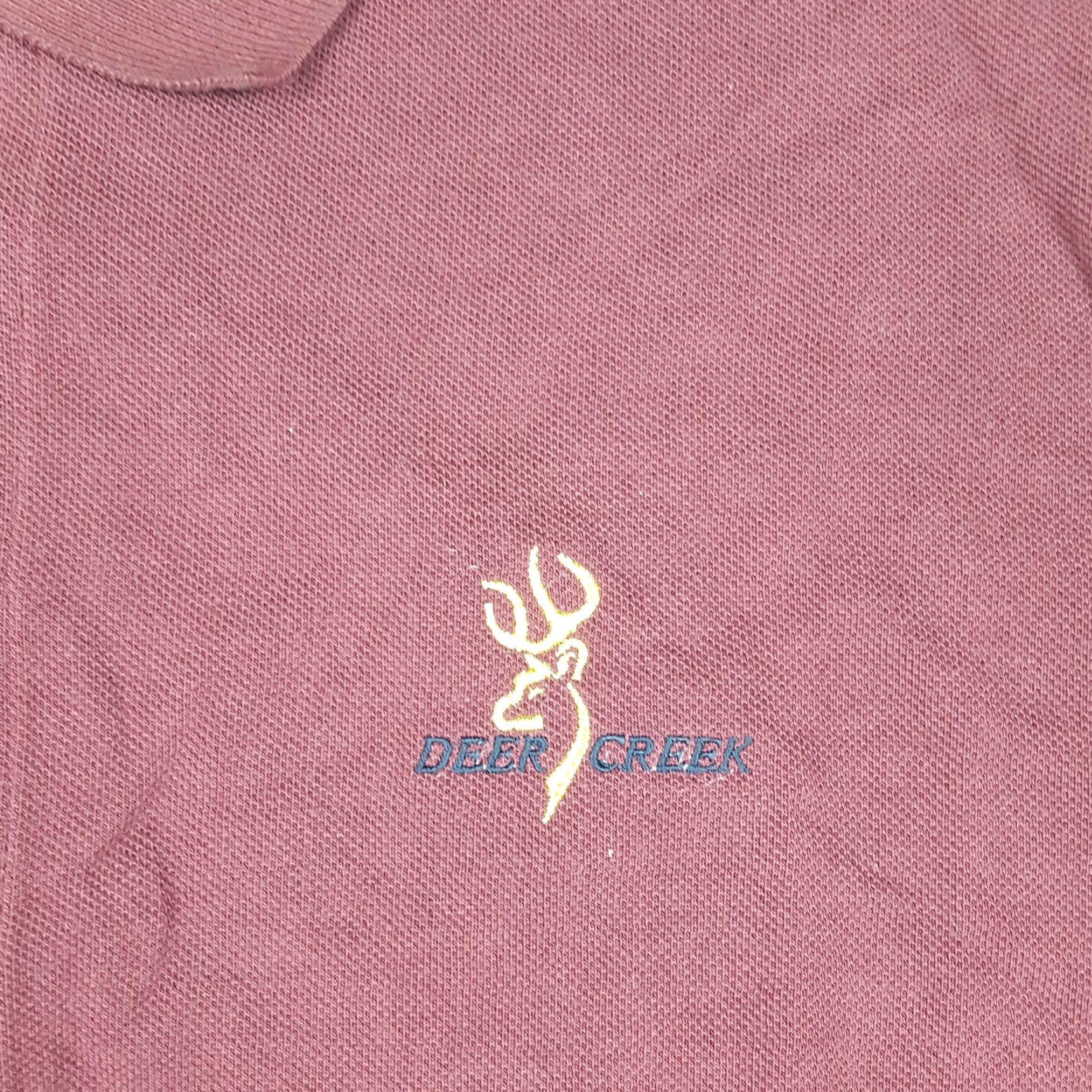 Reebok VTG 90s Greg Norman Golf Men's Size Medium Reebok Short Sleeve Maroon Polo Shirt Size US M / EU 48-50 / 2 - 3 Thumbnail