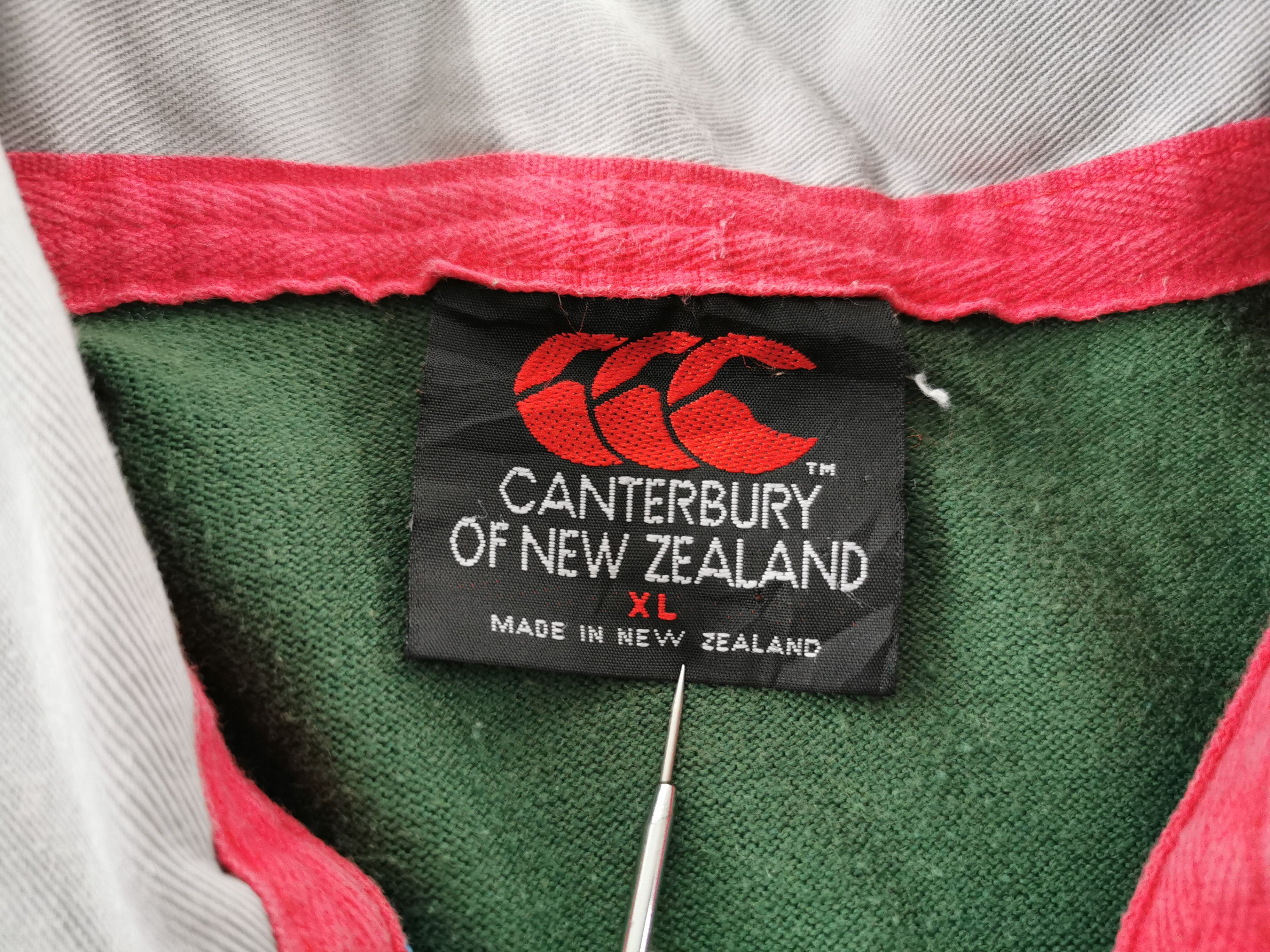 Canterbury of New Zealand Vintage 90s Canterbury Rugby Stripe Polo Shirt Size M Size US M / EU 48-50 / 2 - 5 Thumbnail