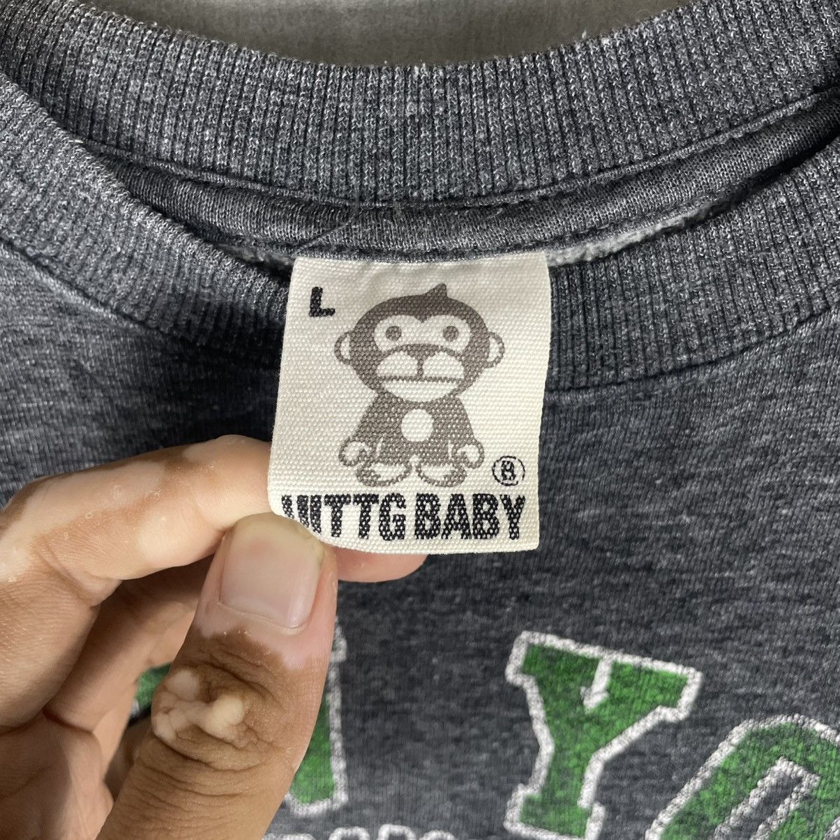 Japanese Brand By UITTG BABY BAPE NEW YORK SWEATSHIRT Size US L / EU 52-54 / 3 - 3 Thumbnail
