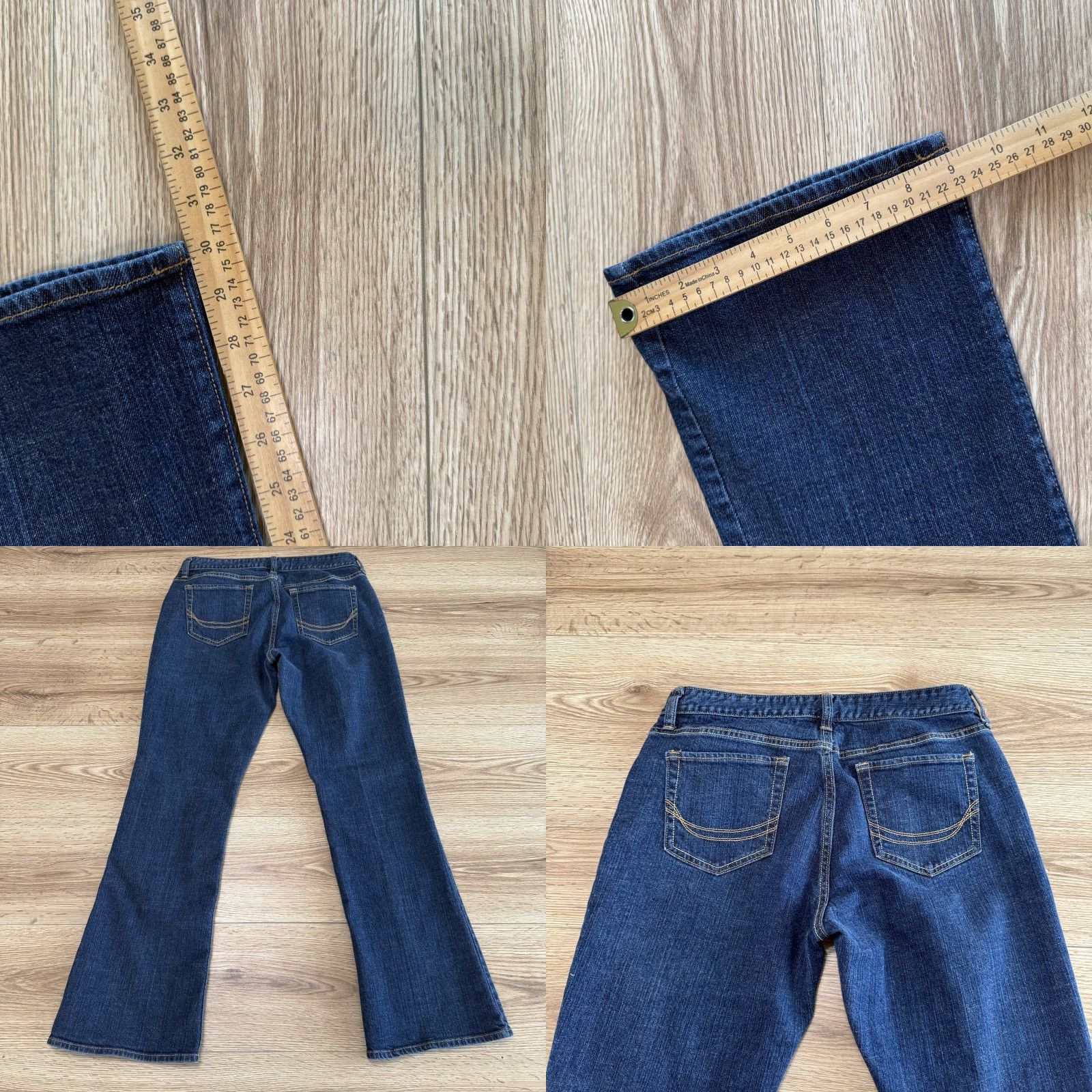 Old Navy VINTAGE Old Navy Women's Jeans Bootcut Mid Rise Regular Size M 30 Blue 90s Size 32" / US 10 / IT 46 - 8 Thumbnail
