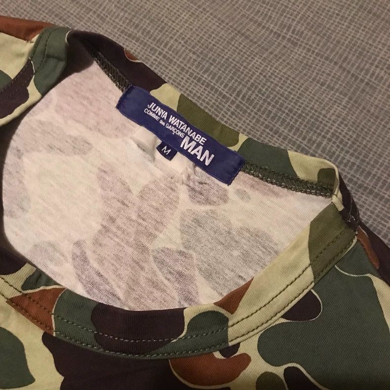 Junya Watanabe Junya watanabe Short-sleeved camouflage T-shirt Size US M / EU 48-50 / 2 - 3 Thumbnail