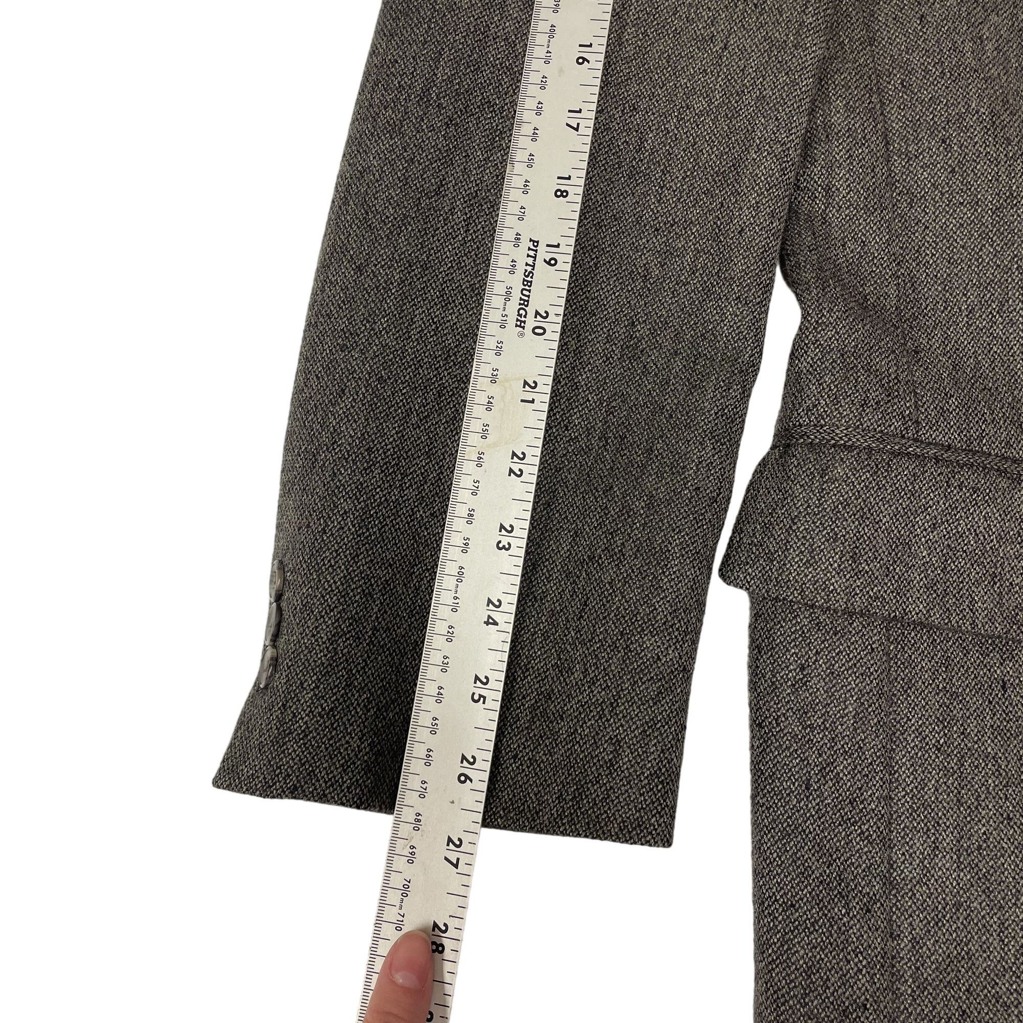 Jos. A. Bank Jos A Bank Sport Coat 3 BTN Jacket Brown Gray WOOL Jacket Size 44L - 9 Thumbnail