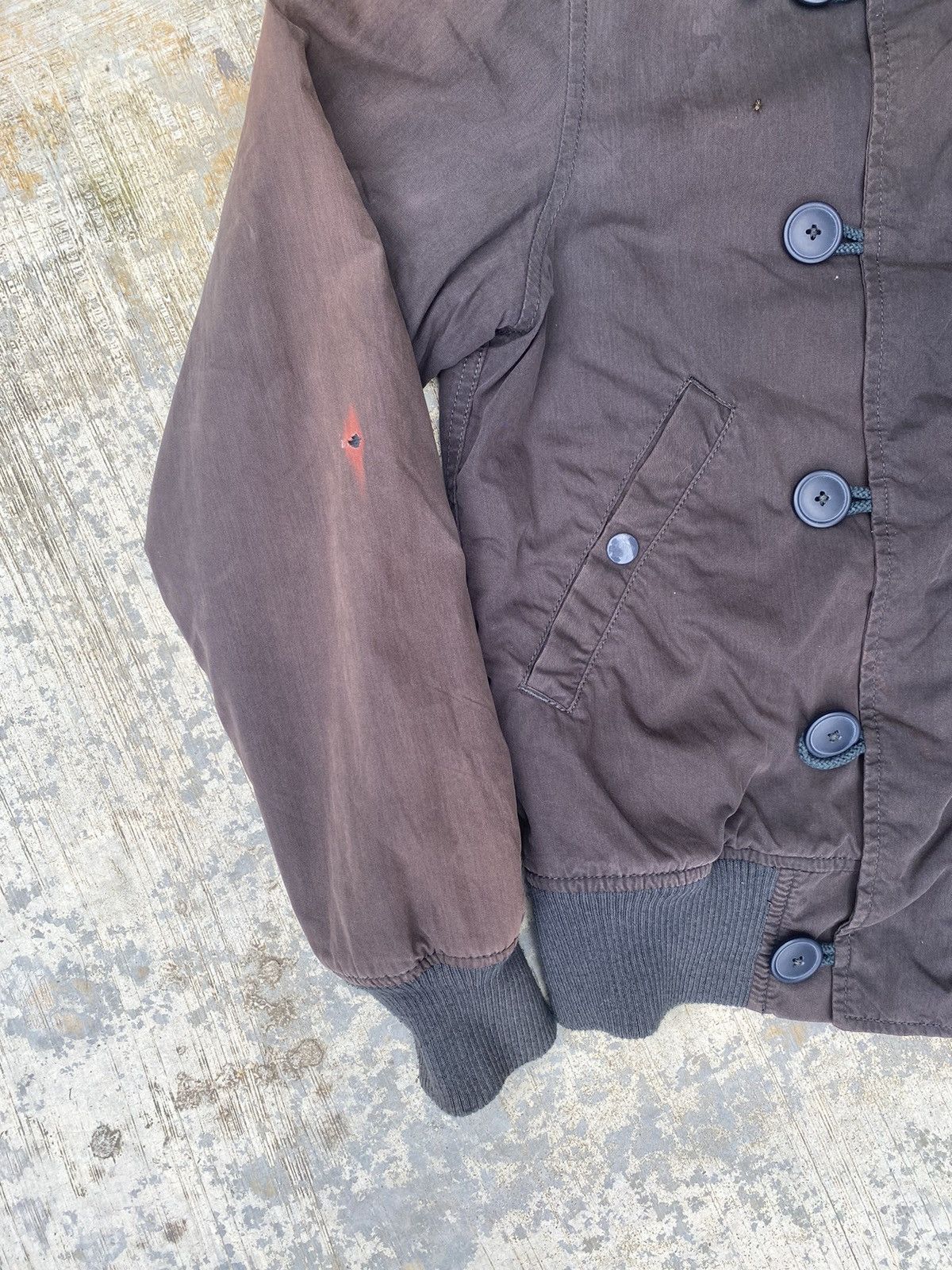 Alpha Industries Distressed Alpha Industries Bombers Jacket Size M / US 6-8 / IT 42-44 - 4 Thumbnail