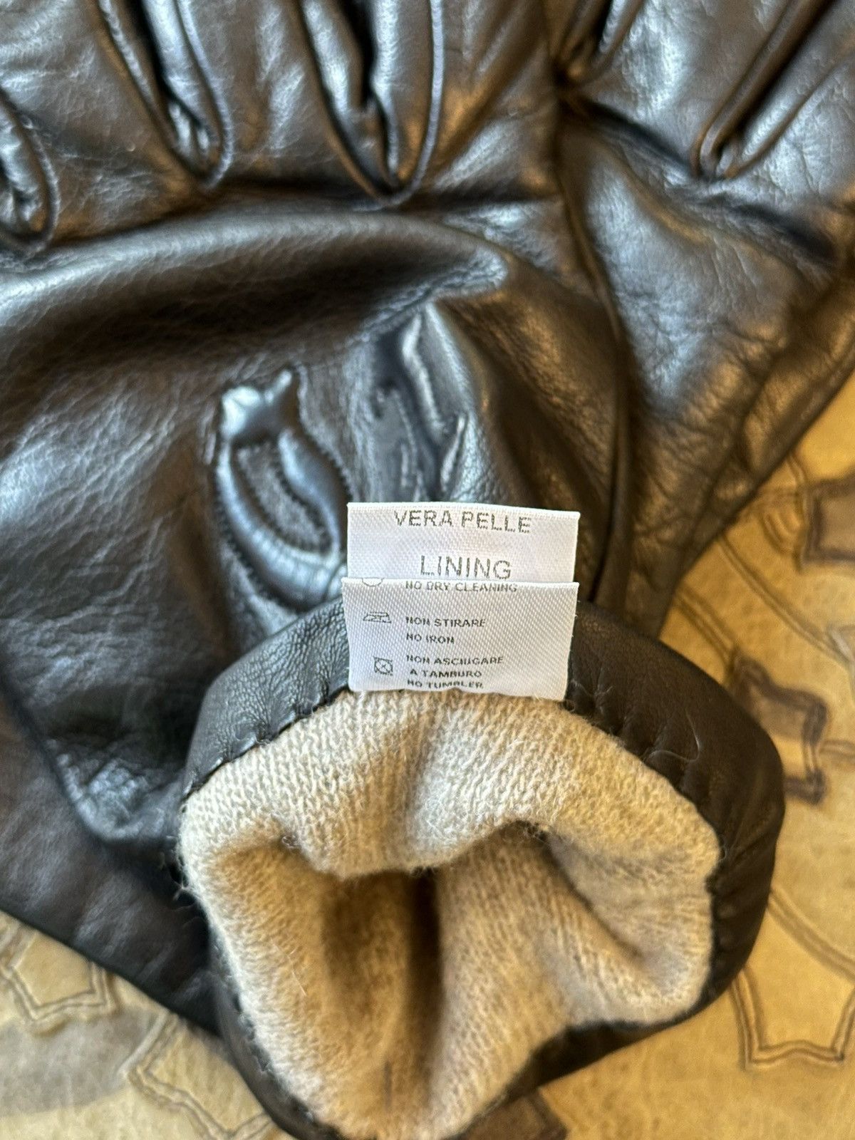 Enfants Riches Deprimes ENFANT RICHES DEPRIMES LEATHER GLOVES Size ONE SIZE - 6 Thumbnail