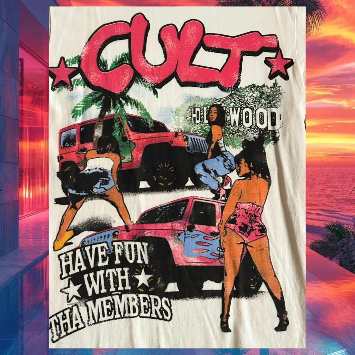 Rap Tees AZ Chike - Cult T-Shirt Size S / US 4 / IT 40 - 2 Thumbnail