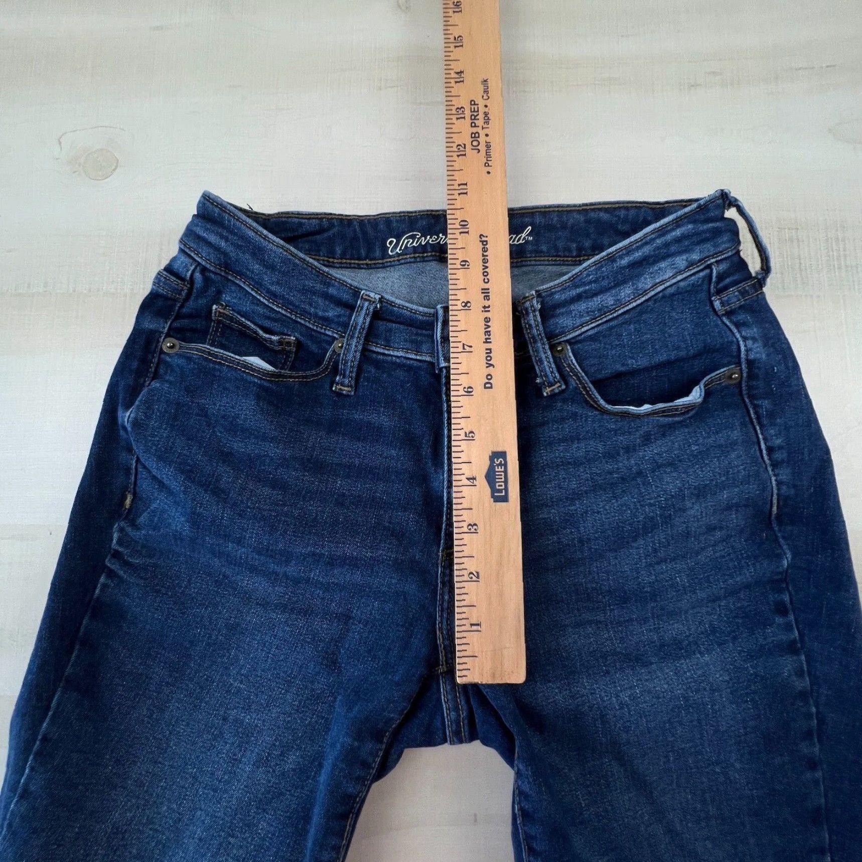 Vintage Universal Thread Womens Curvy Skinny Jeans Medium Wash Size 27" / US 4 / IT 40 - 7 Thumbnail