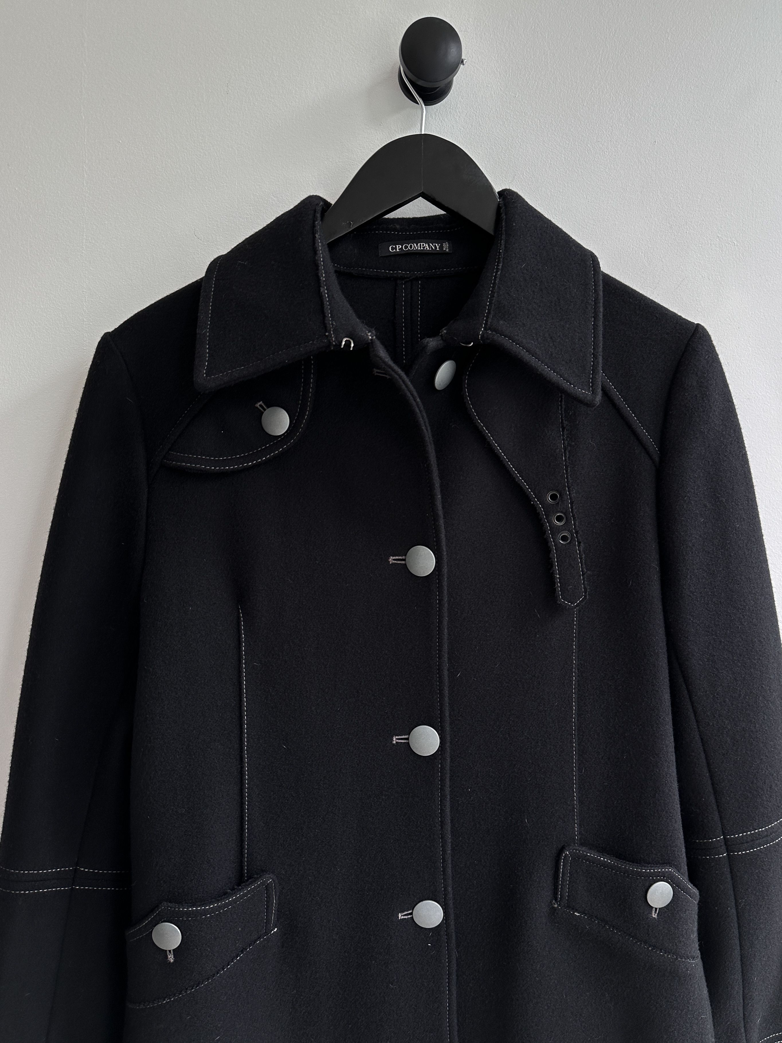 C.P. Company C.P. Company Wool Coat Jacket Size M / US 6-8 / IT 42-44 - 2 Thumbnail