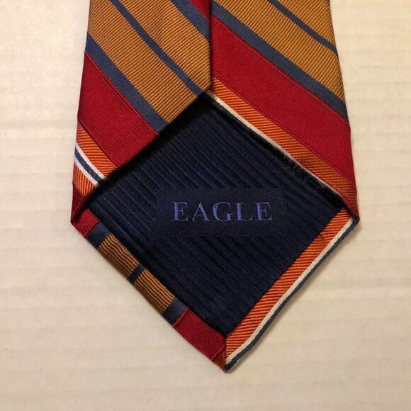 Other Eagle shirtmakers men's new silk tie 3 3/4" X 61 1/2" Size ONE SIZE - 2 Thumbnail
