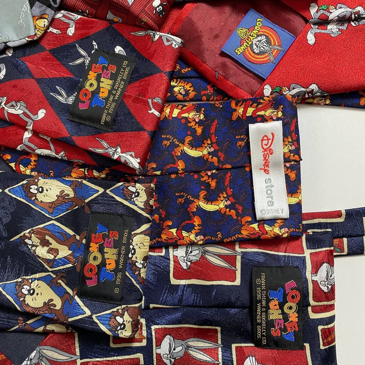Disney Lot 10 ties Vintage Movie Disney Size ONE SIZE - 6 Thumbnail