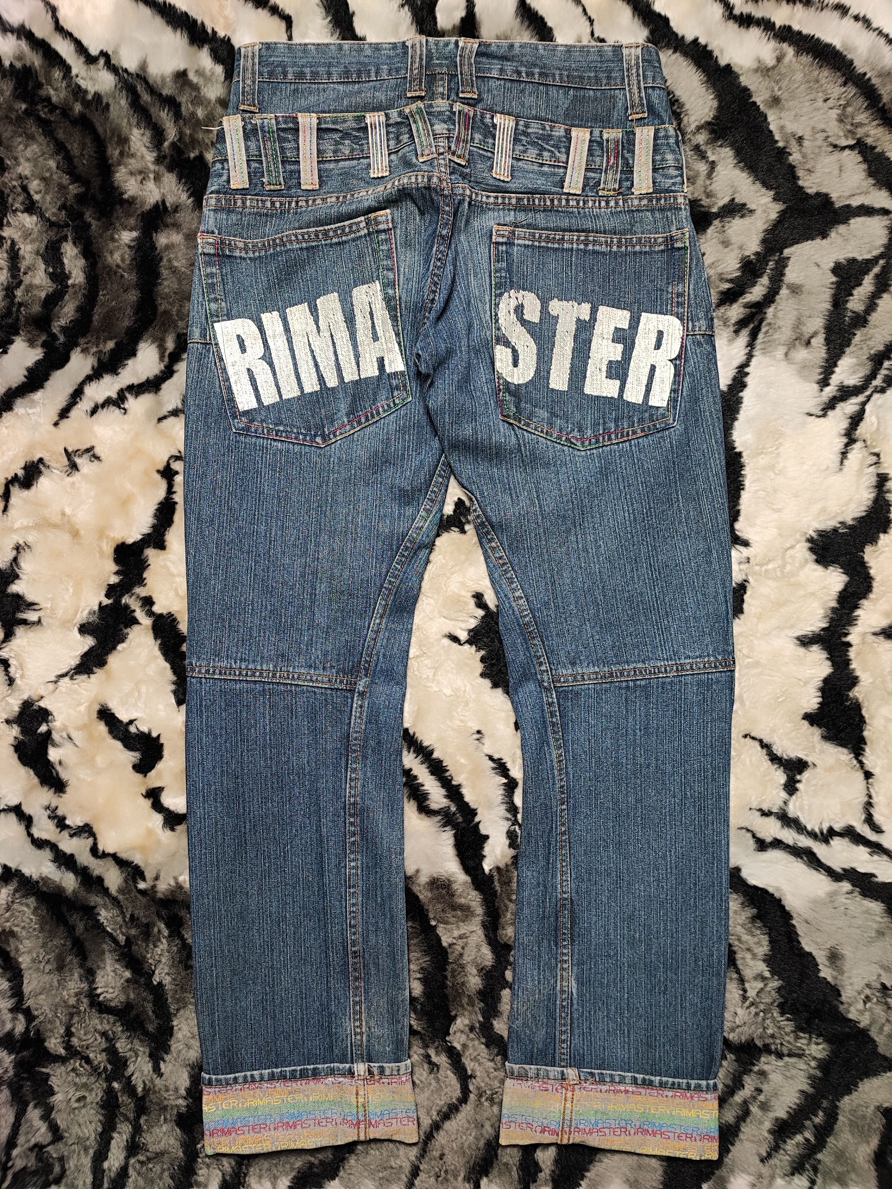 Japanese Brand × Vintage Rimaster Grunge Distressed Denim Jeans Size US 32 / EU 48 - 12 Thumbnail