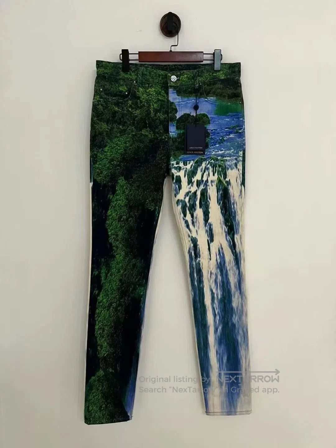 Louis Vuitton Louis Vuitton Runway Landscape Print Jeans. Size US 30 / EU 46 - 1 Thumbnail
