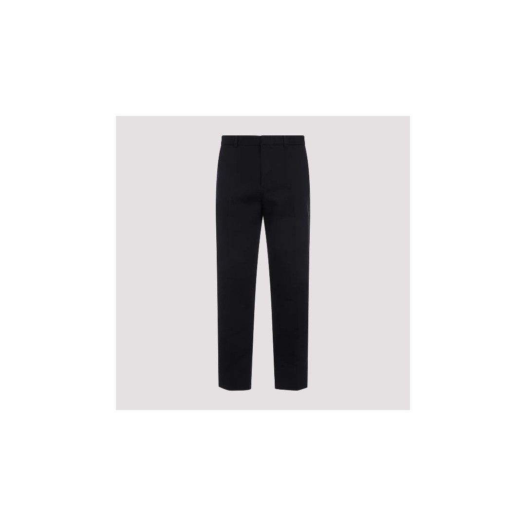 Gucci o1mt1gz0226 Cotton Drill Chino Trouser in Navy Size US 34 / EU 50 - 1 Thumbnail