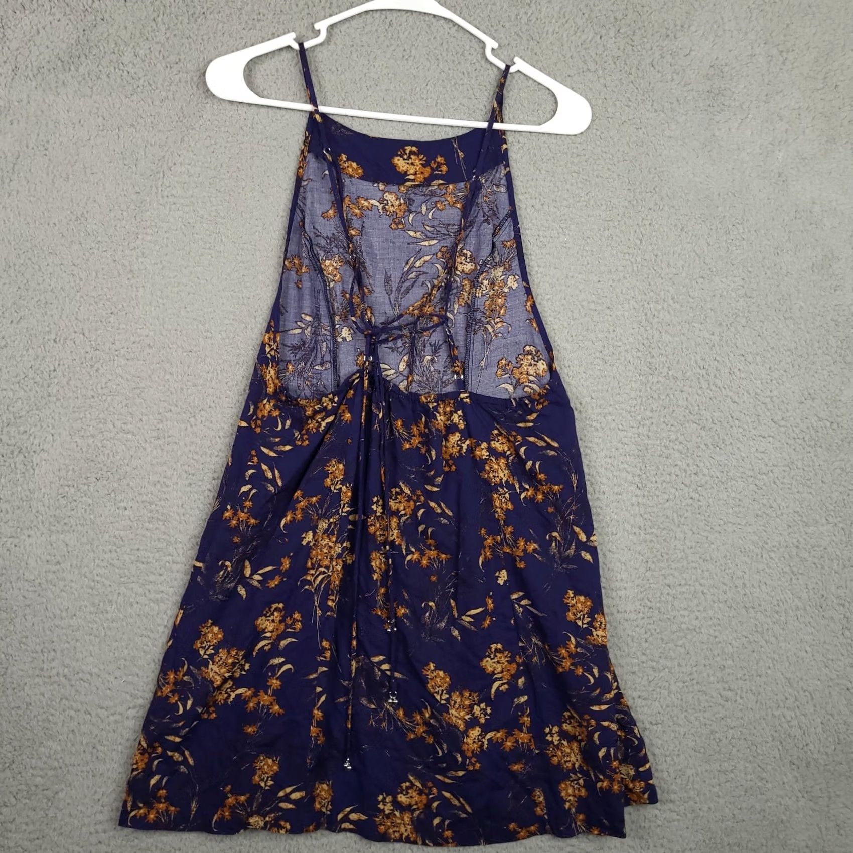 Free People Free People Floral Printed Mini dress Women's Size blue Size S / US 4 / IT 40 - 6 Thumbnail