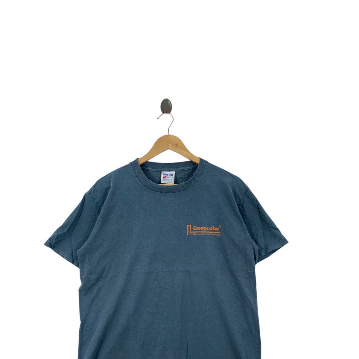 Vintage Vintage 90s GEOPROBE SYSTEMS MACHINES Drill Rig Tee Shirt Size US M / EU 48-50 / 2 - 3 Thumbnail