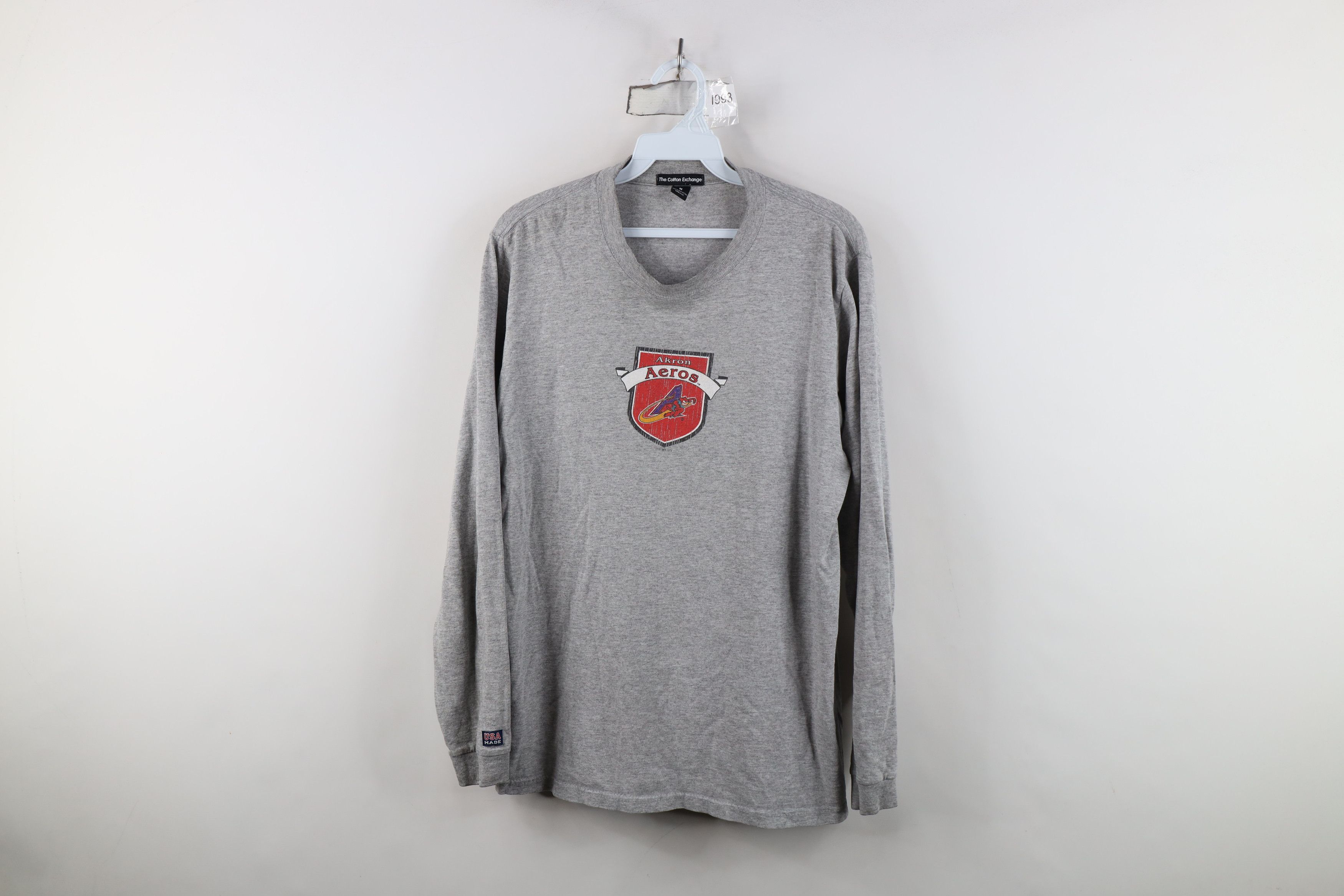 Vintage Vintage Y2K 2008 Minor League Baseball Long Sleeve T-Shirt Size US M / EU 48-50 / 2 - 1 Thumbnail